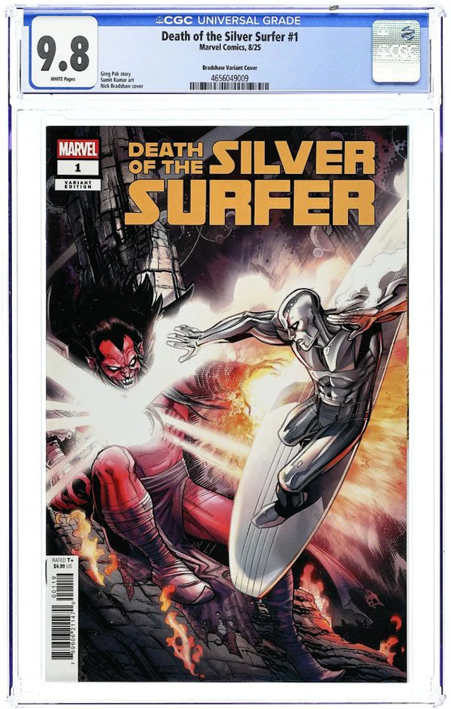 Death of the Silver Surfer (2025 Marvel) 1F CGC 9.8