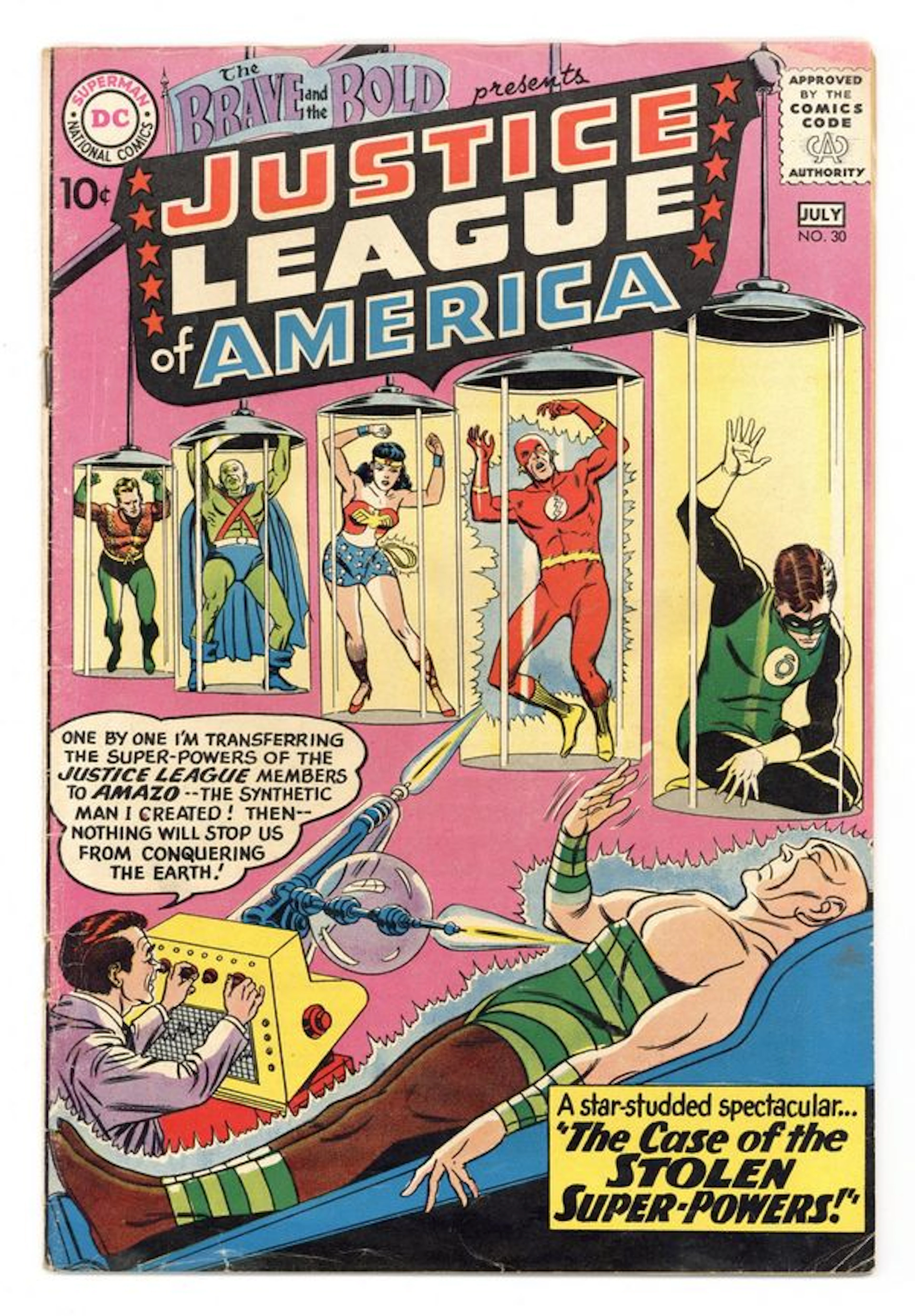 Brave and the Bold (1955 1st Series DC) 30 GD/VG 3.0