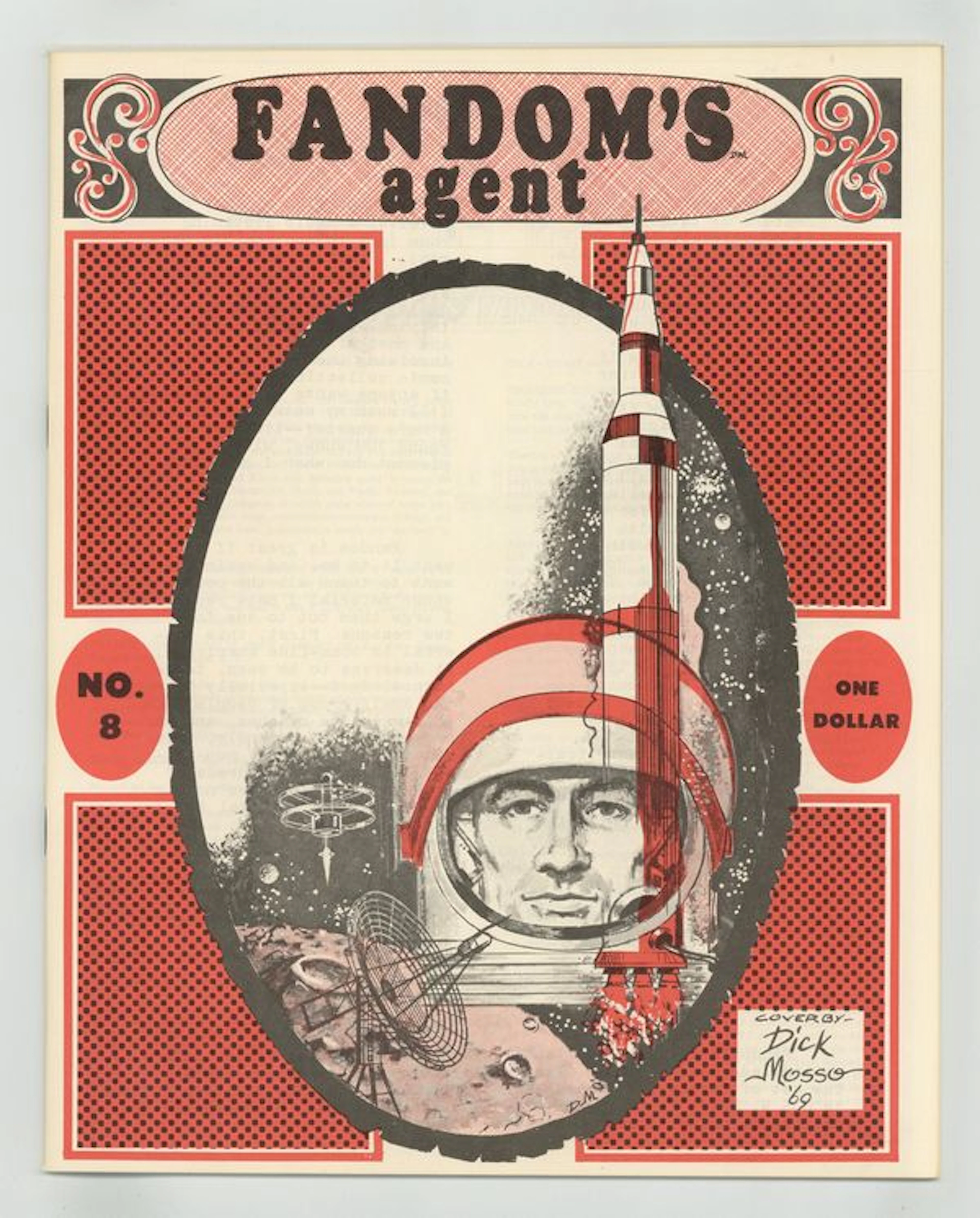 Fandom's Agent (1968) Fanzine 8 NM- 9.2