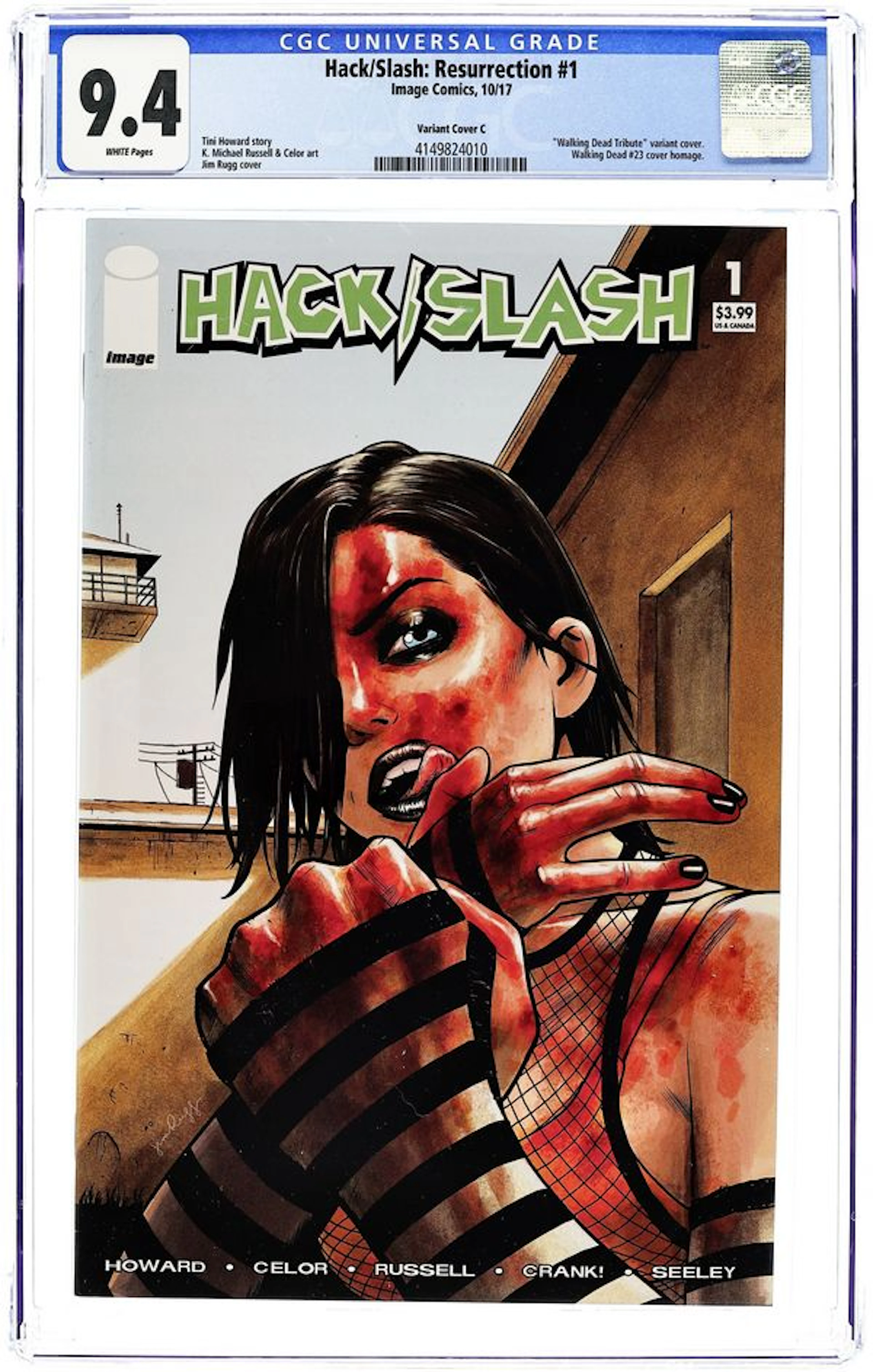 Hack Slash Resurrection (2017 Image) 1C CGC 9.4
