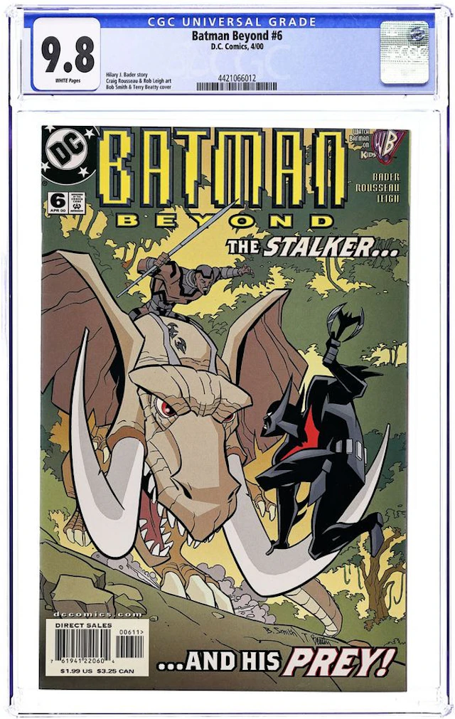 Batman Beyond (1999 2nd Series) 6 CGC 9.8