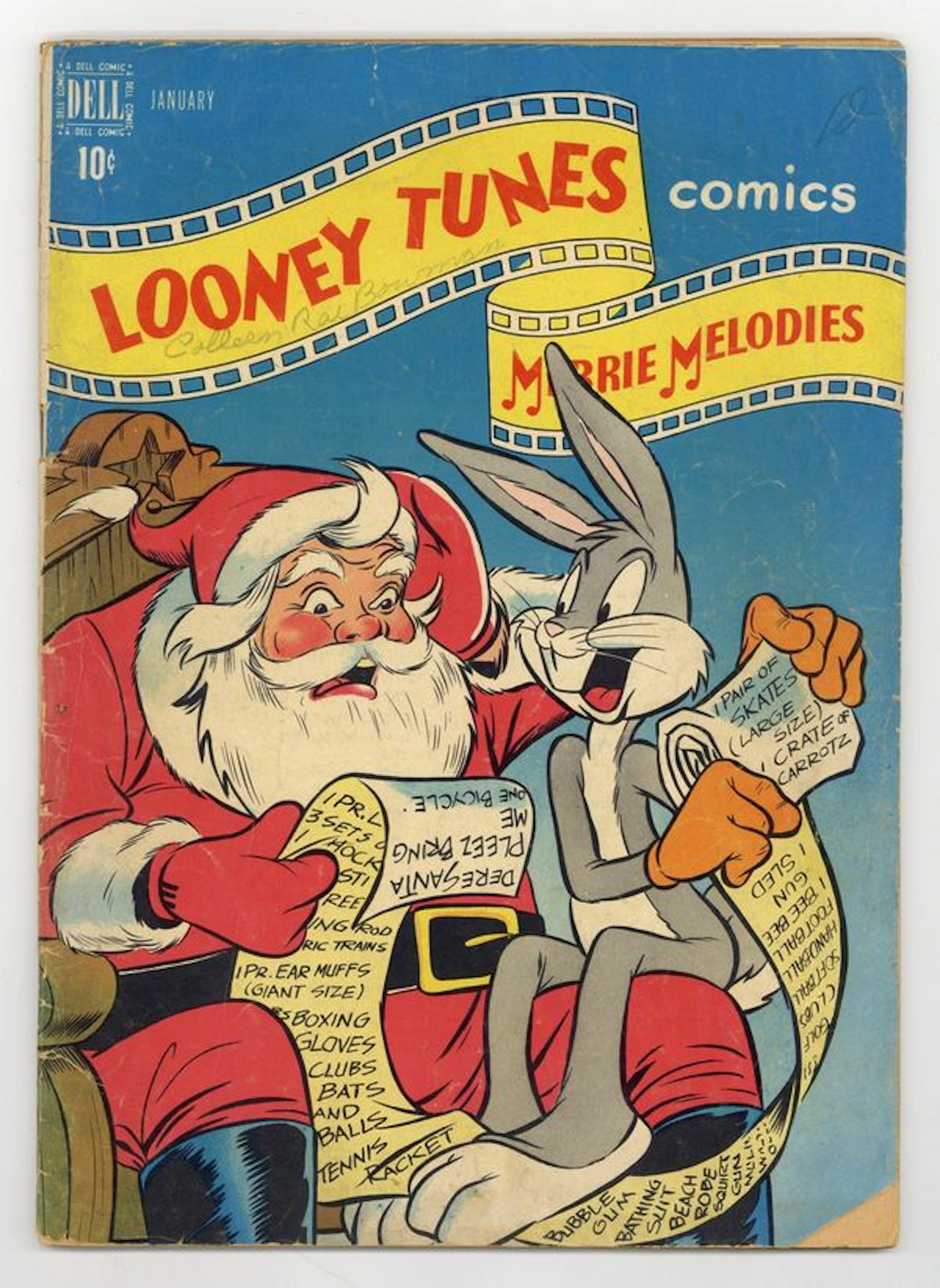 Looney Tunes and Merrie Melodies (1941-1962 Dell) 87 GD 2.0