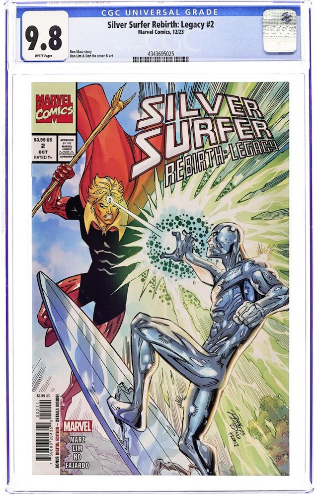 Silver Surfer Rebirth Legacy (2023 Marvel) 2A CGC 9.8