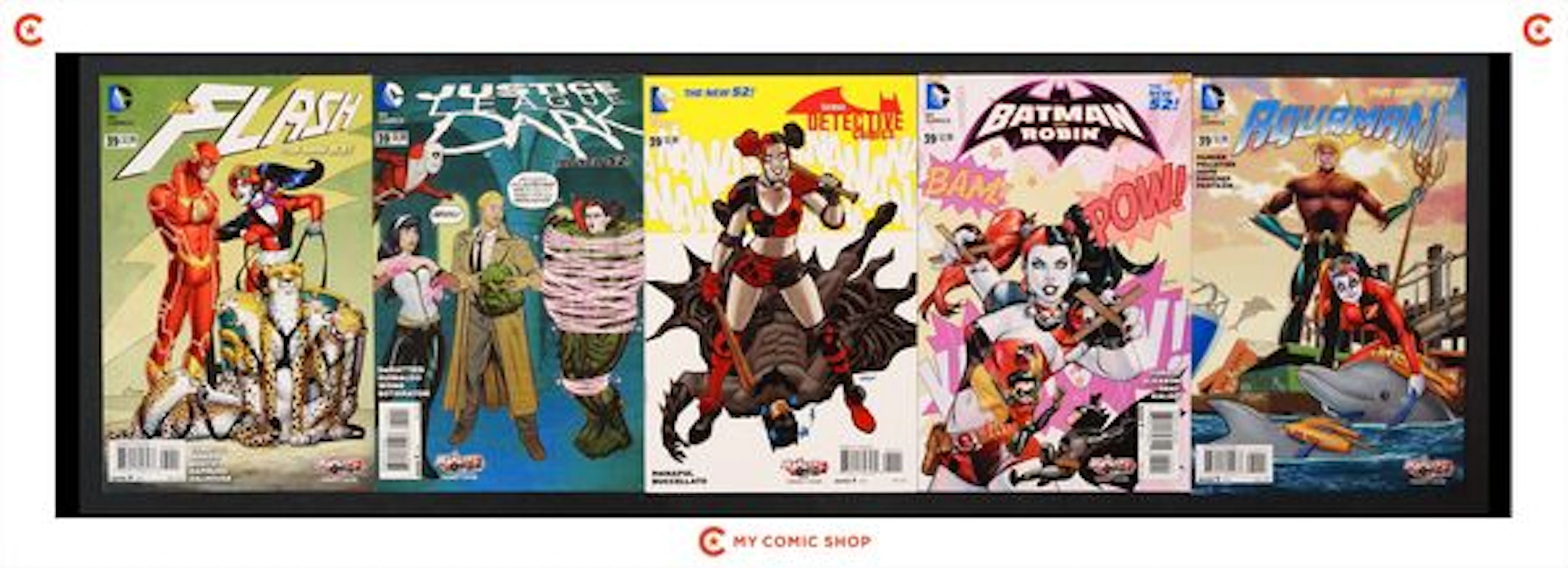 Harley Quinn Variants Lot of 5