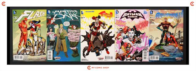 Harley Quinn Variants Lot of 5