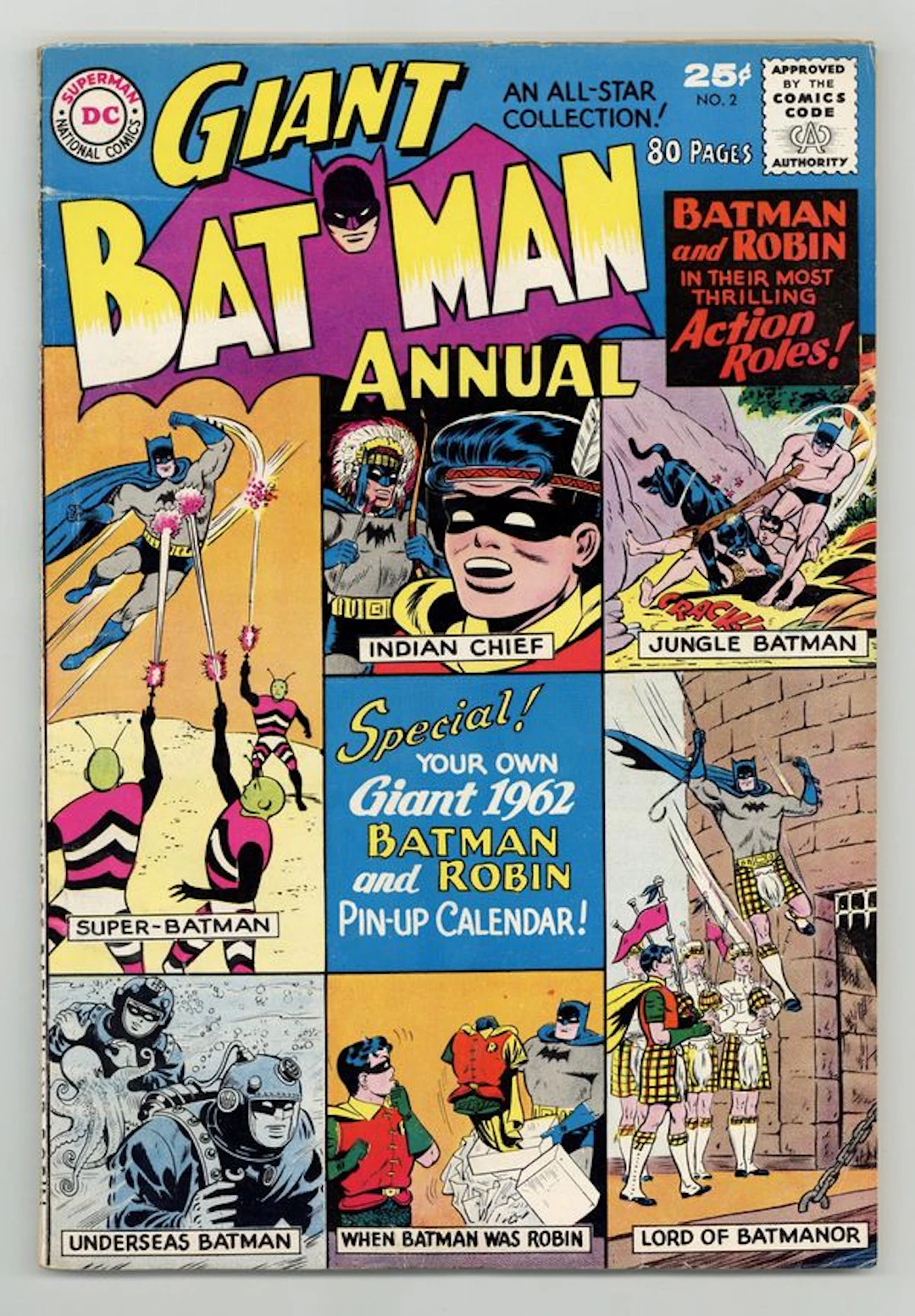 Batman (1940) Annual 2 VG- 3.5