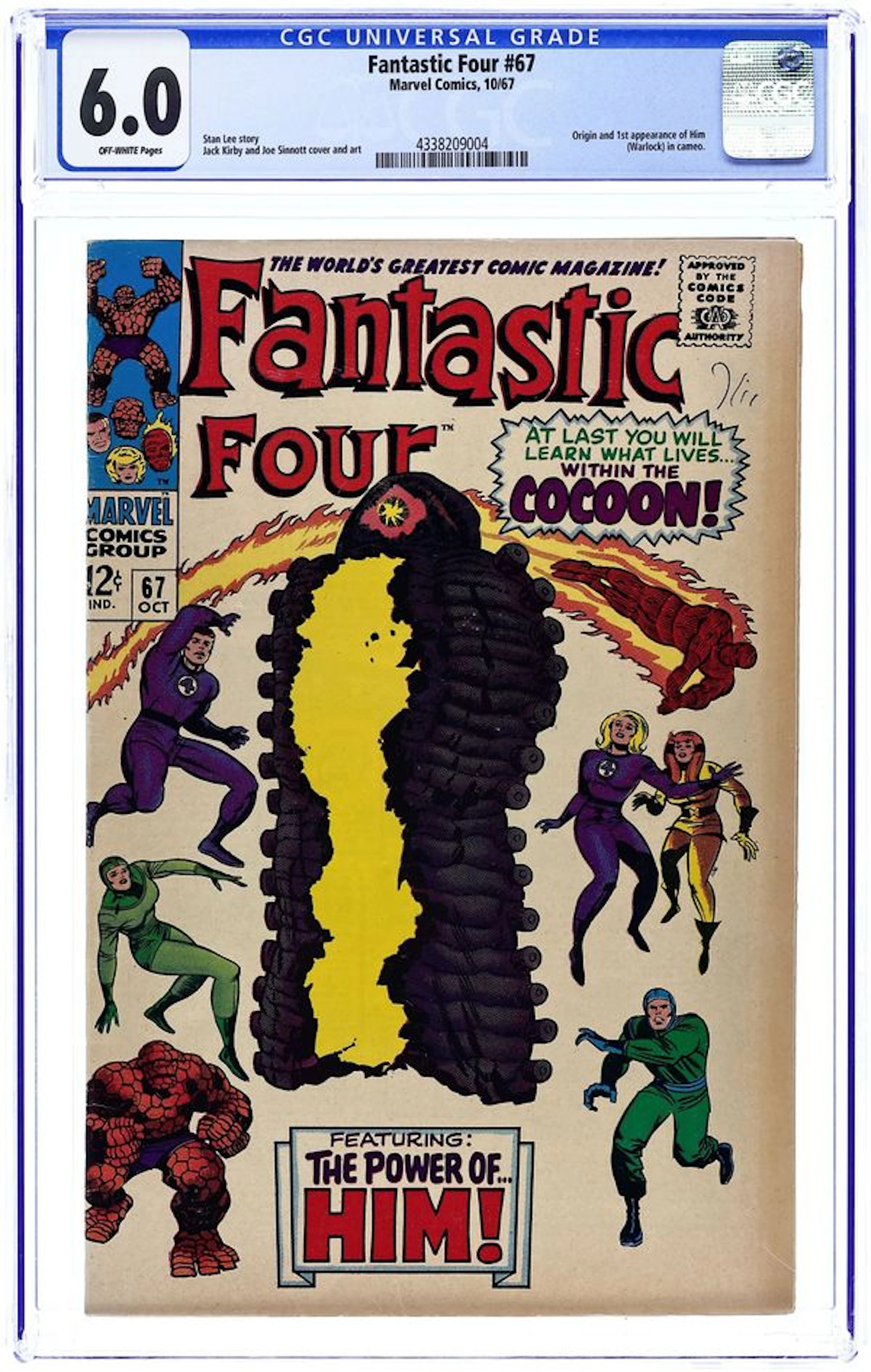 Fantastic Four (1961 1st Series) 67 CGC 6.0