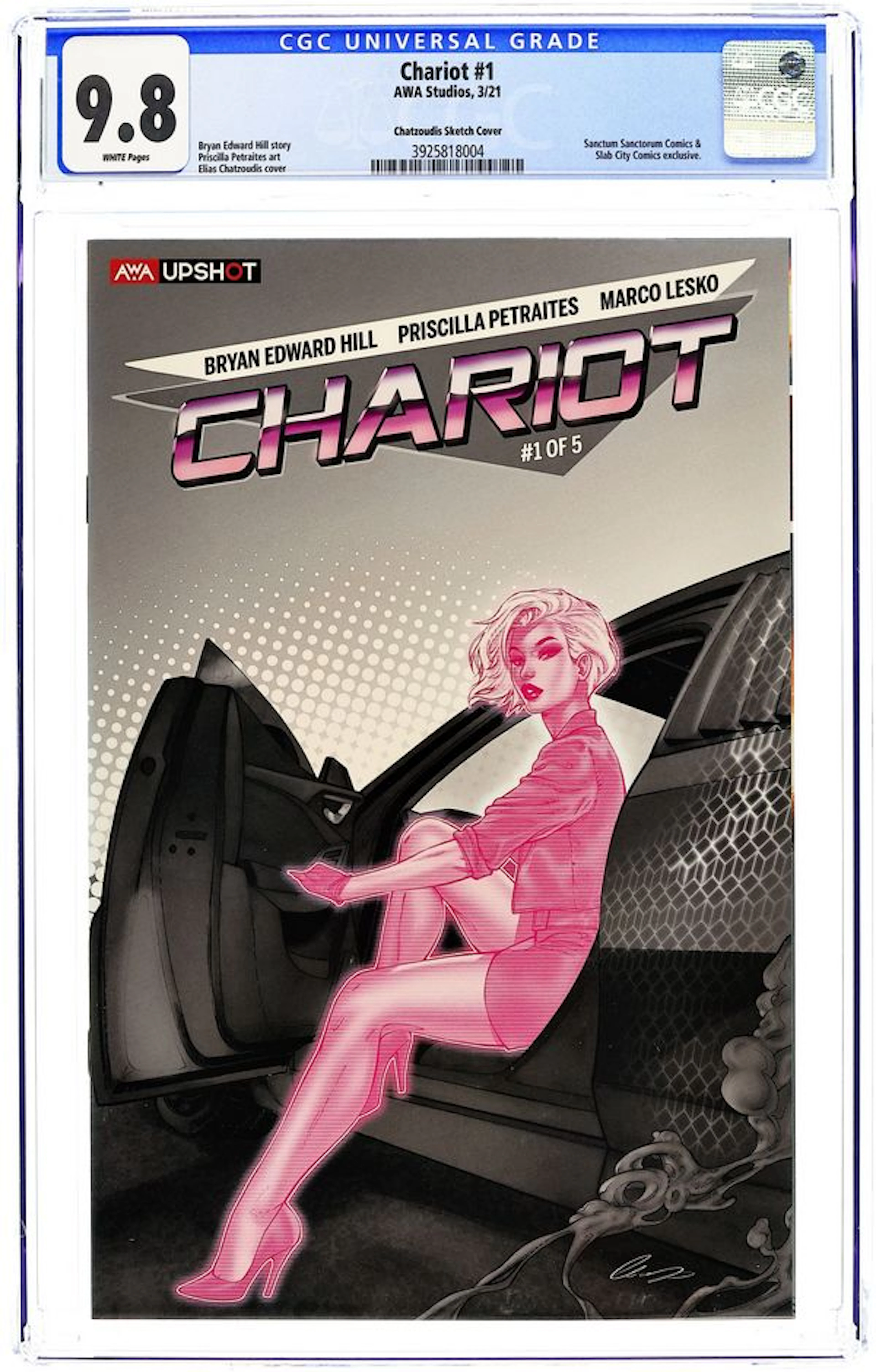 Chariot (2021 AWA) 1SANCTUM.B CGC 9.8