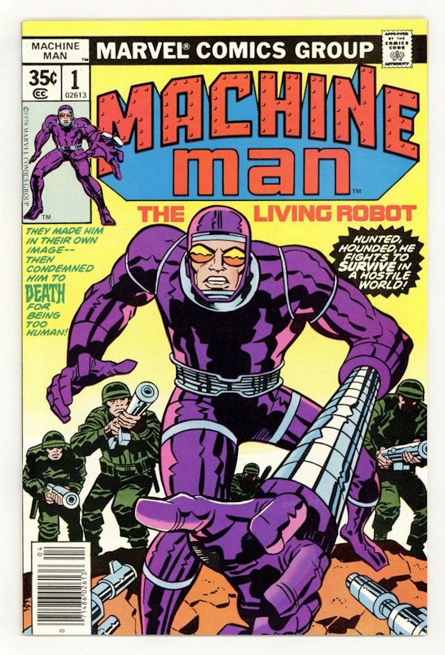 Machine Man (1978 1st Series) 1 VF+ 8.5