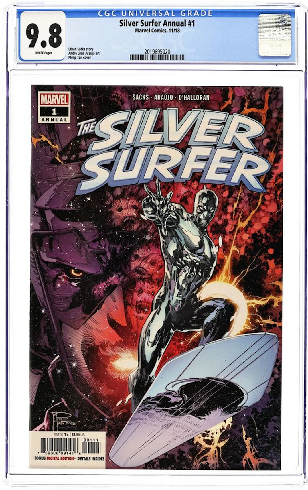 Silver Surfer (2018) Annual 1A CGC 9.8