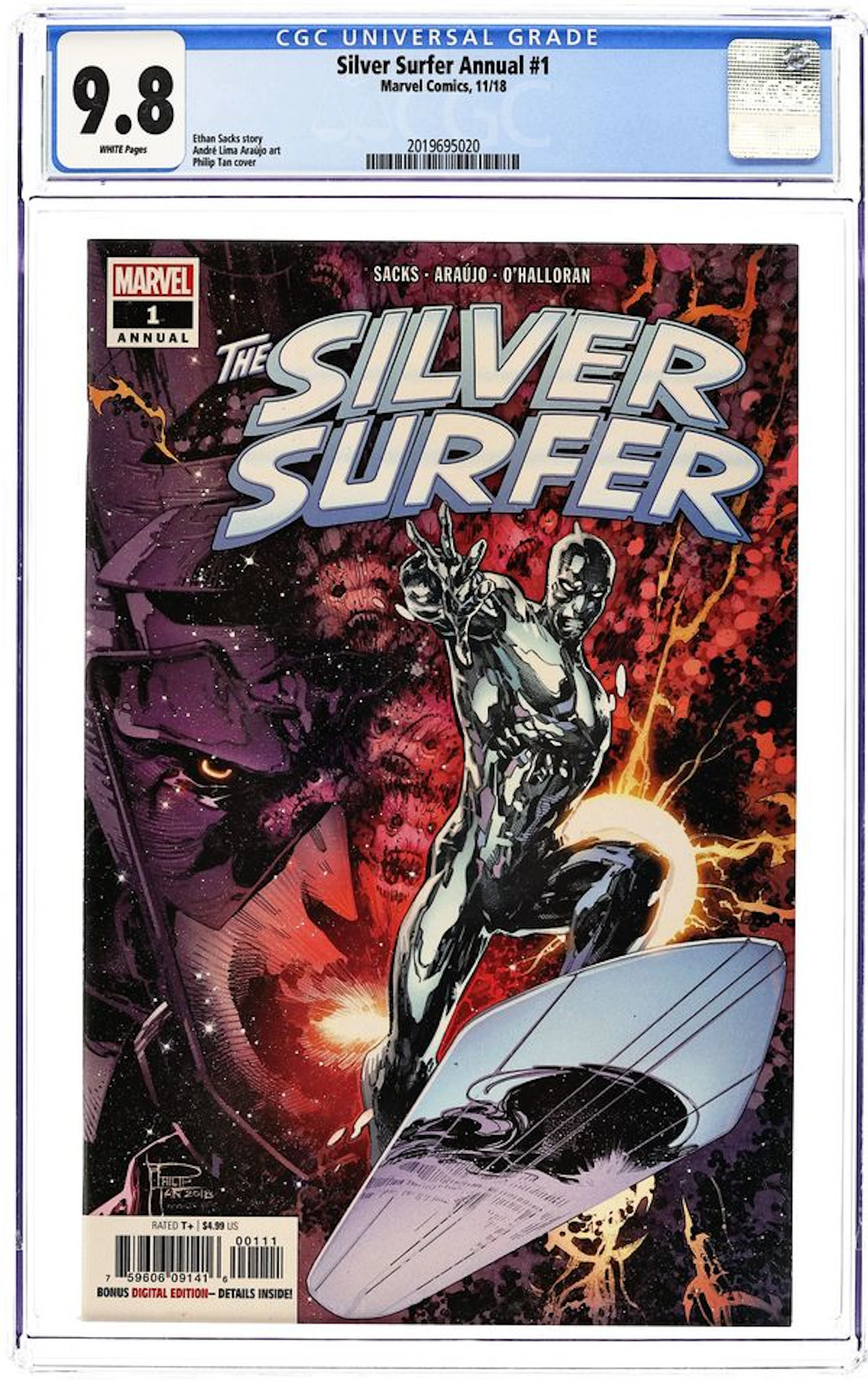 Silver Surfer (2018) Annual 1A CGC 9.8