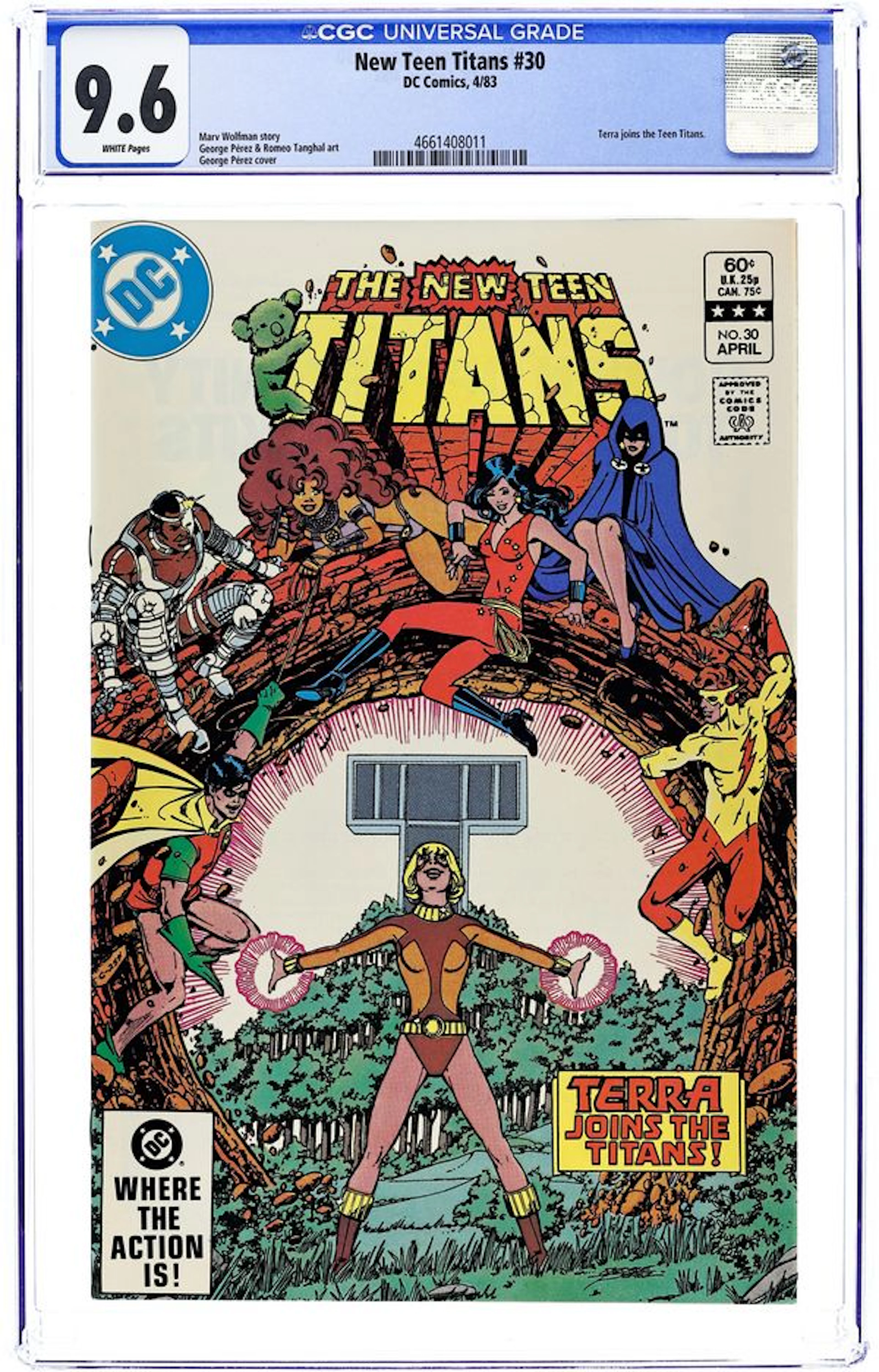 New Teen Titans (1980) (Tales of ...) 30 CGC 9.6