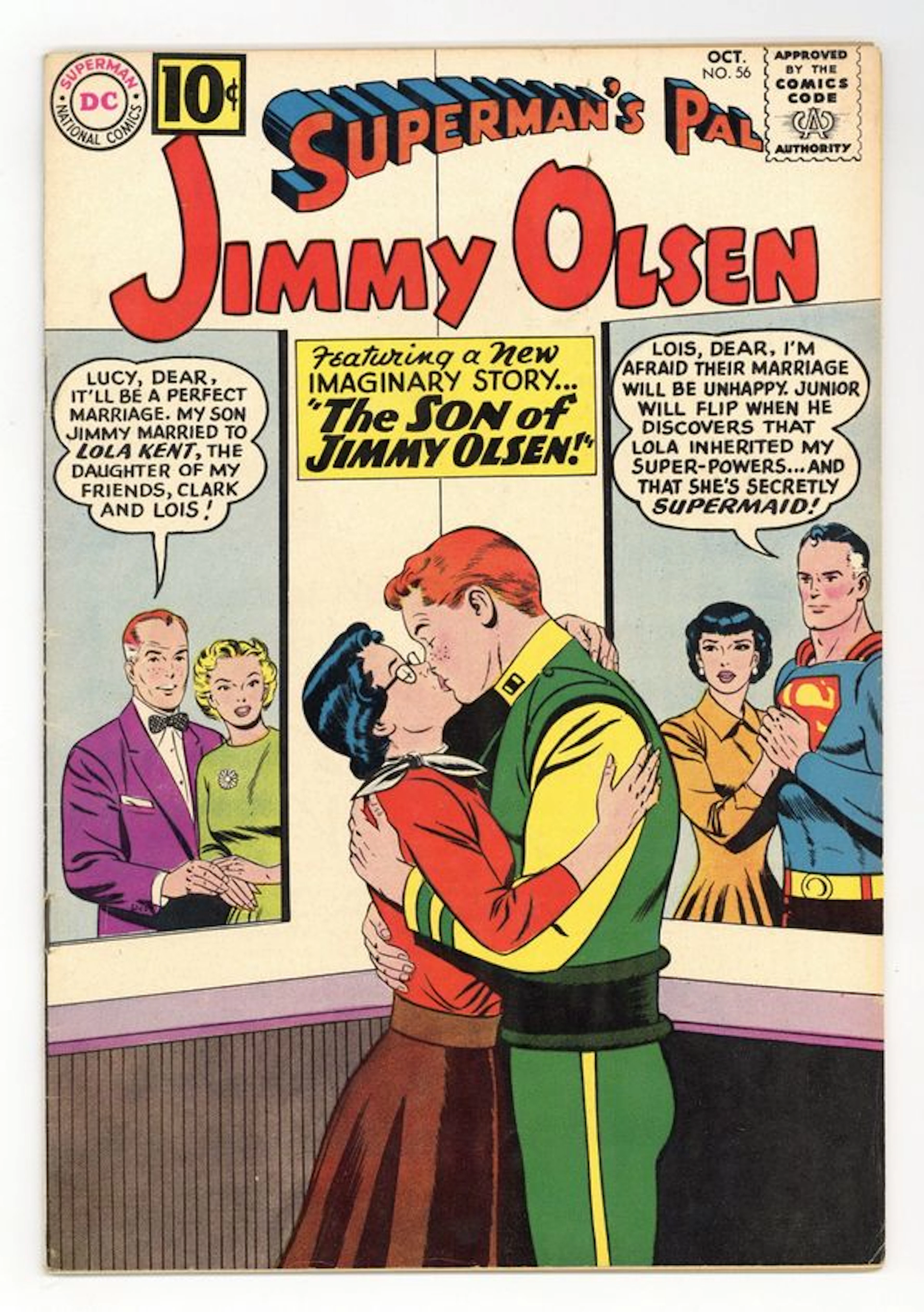 Superman's Pal Jimmy Olsen (1954) 56 FN- 5.5