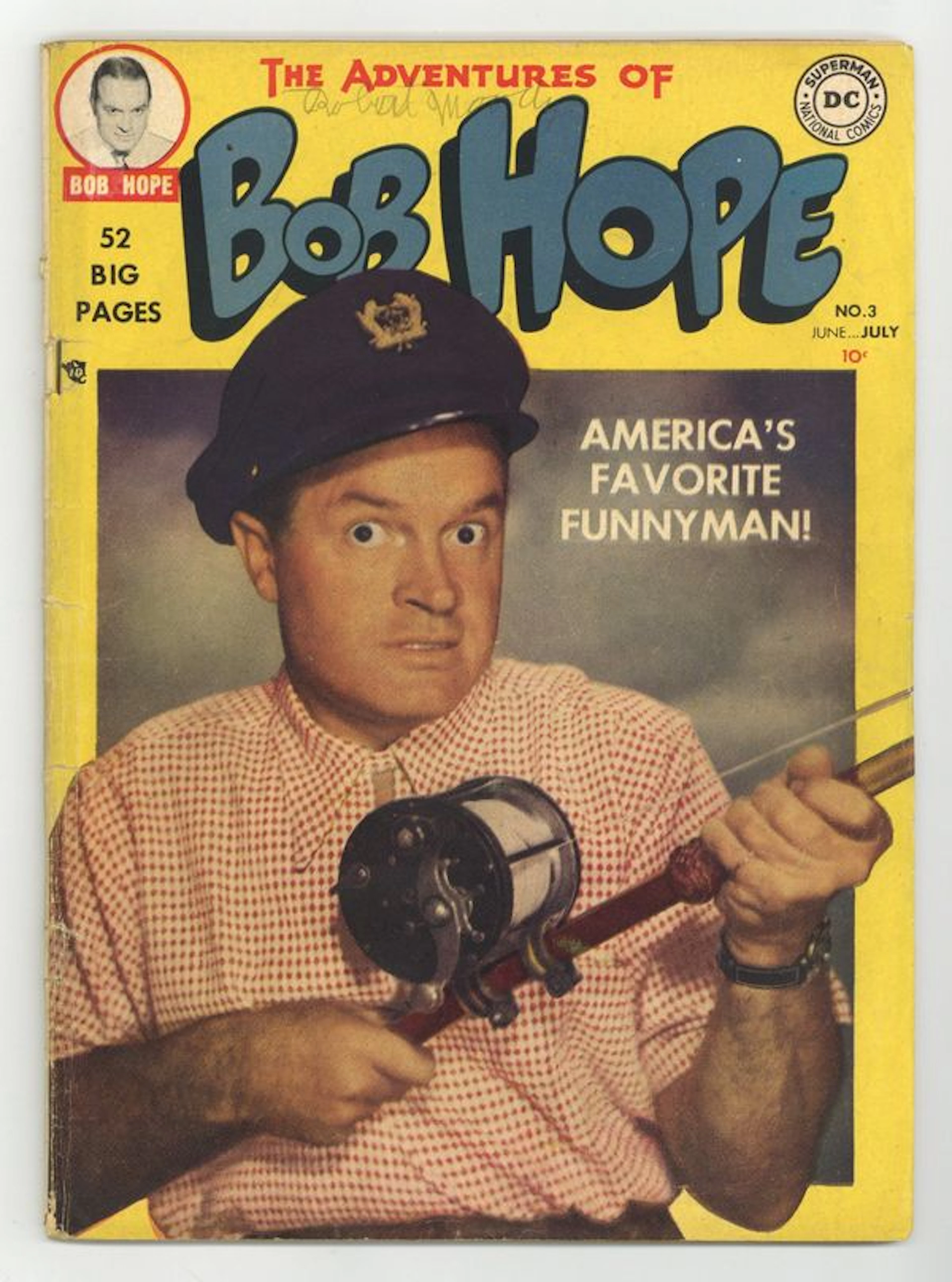 Adventures of Bob Hope (1950) 3 GD+ 2.5