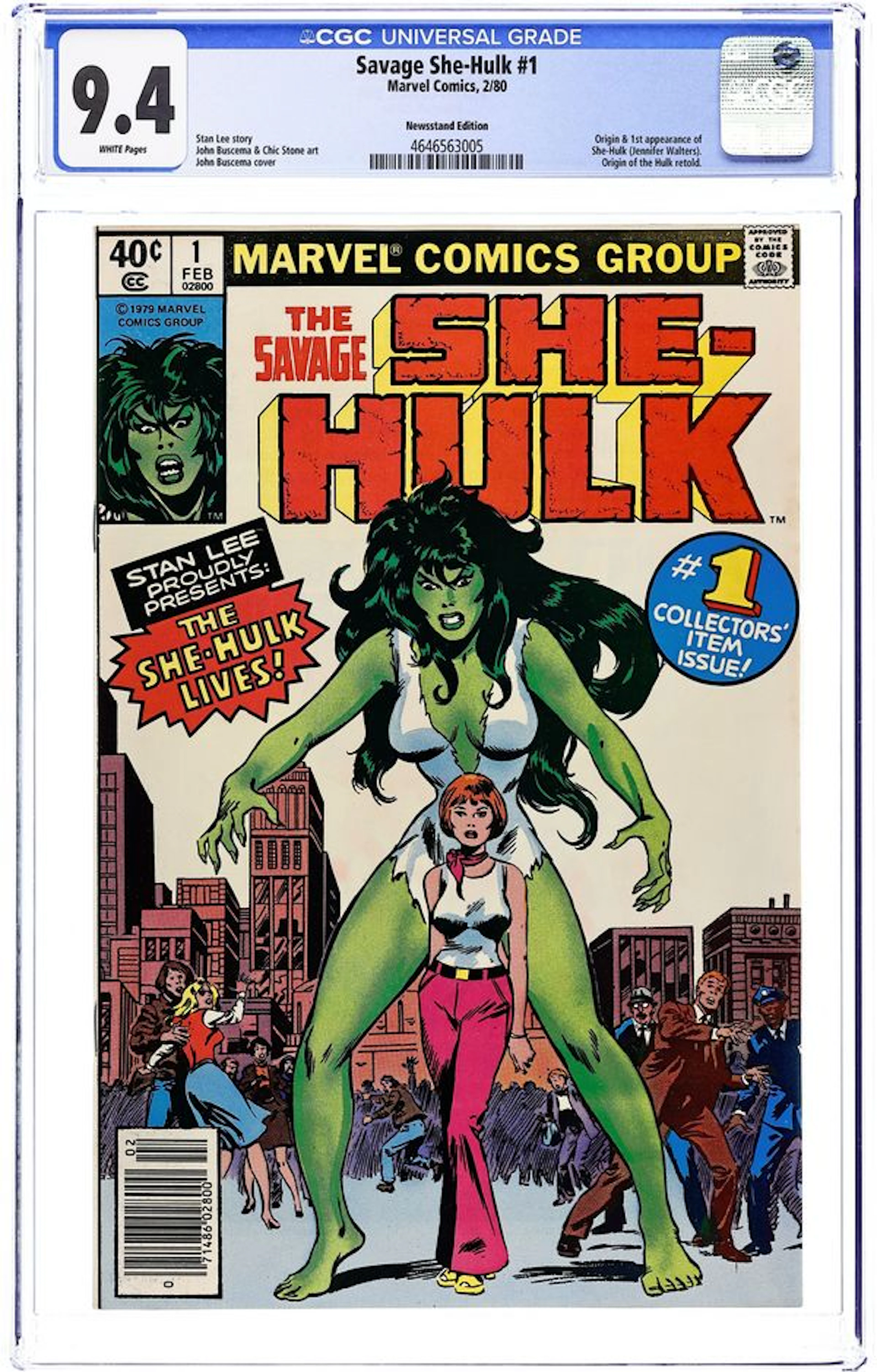 Savage She-Hulk (1980) 1N CGC 9.4