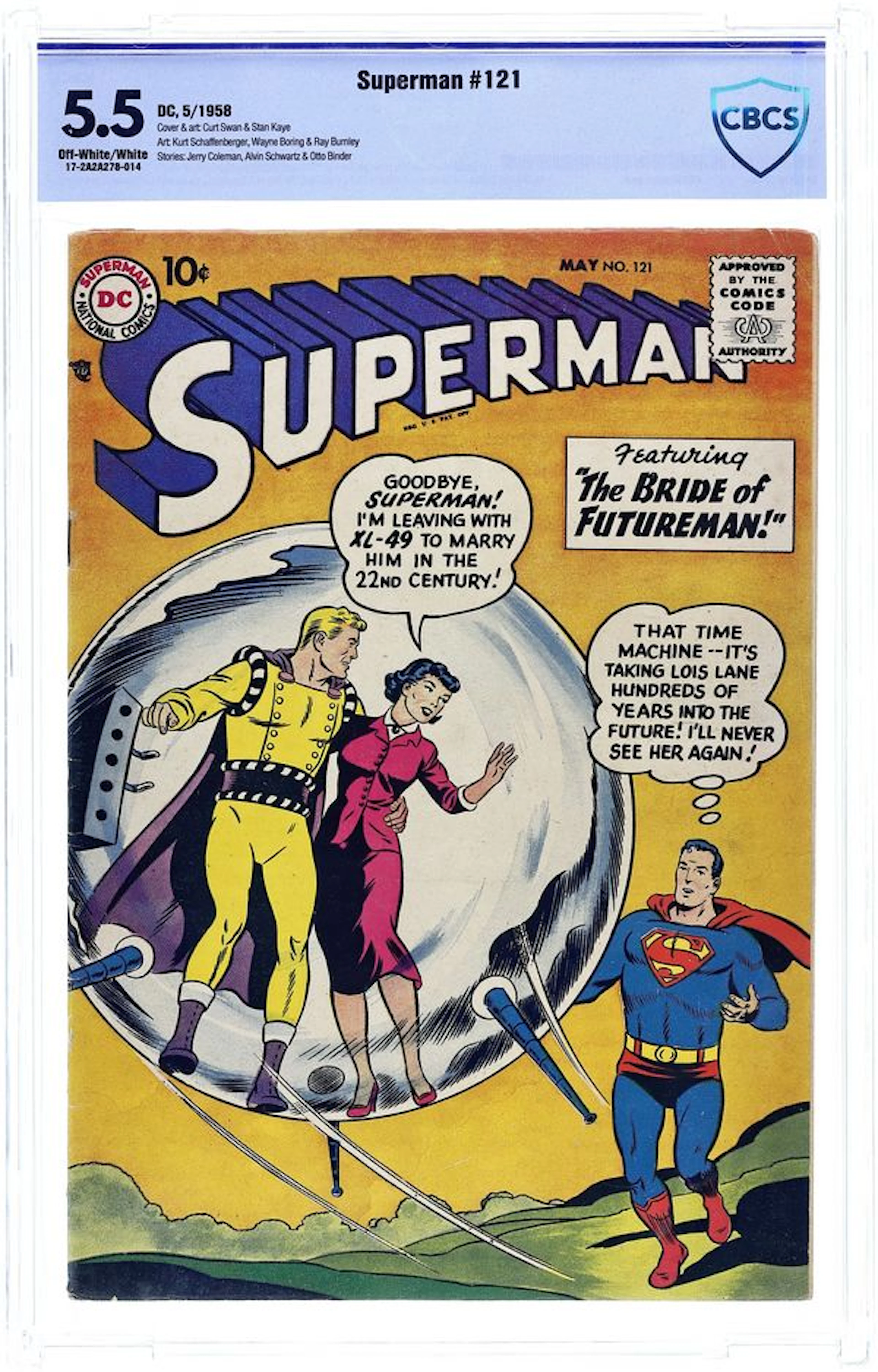 Superman (1939 1st Series) 121 CBCS 5.5
