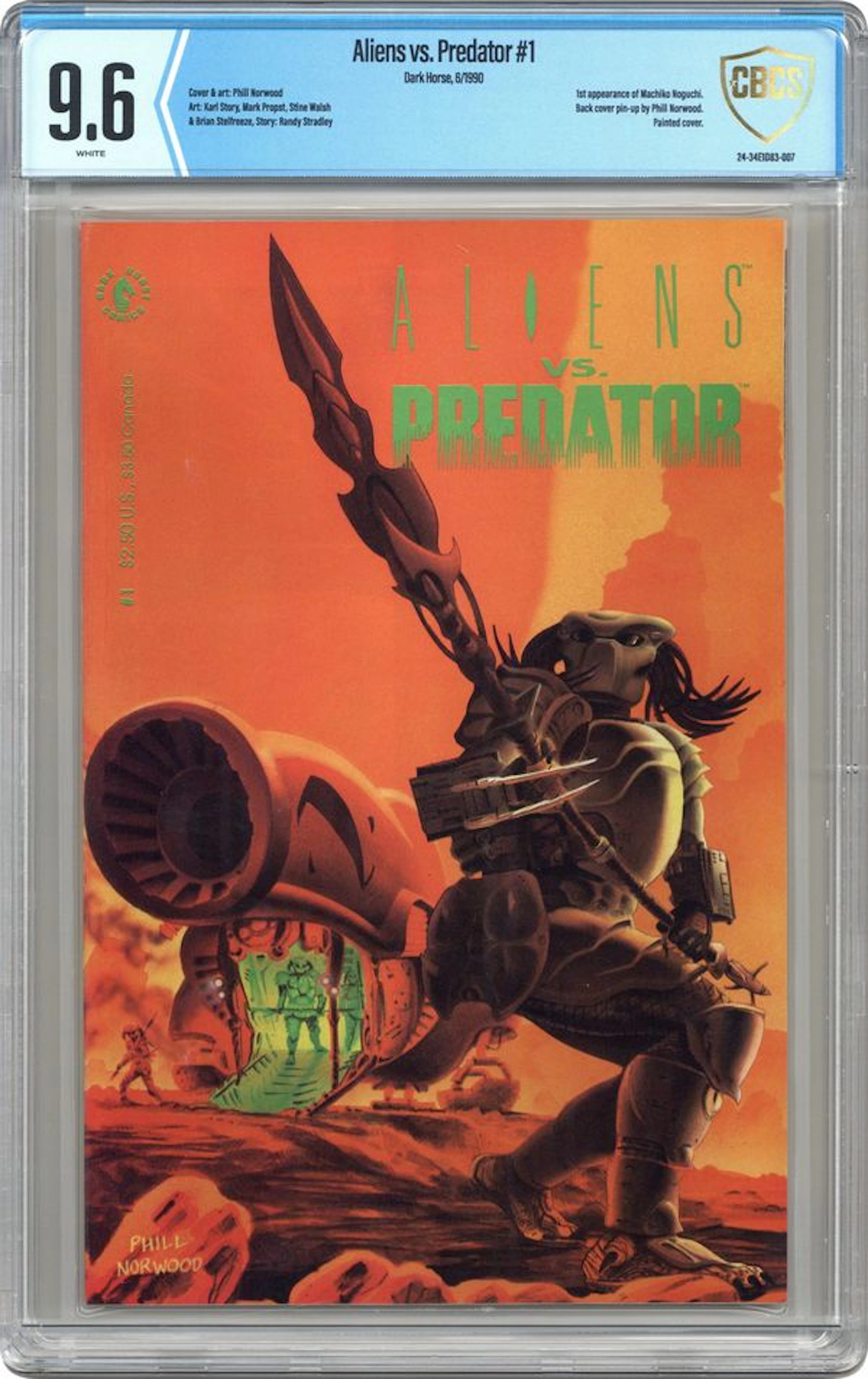 Aliens vs. Predator (1990) 1 CBCS 9.6
