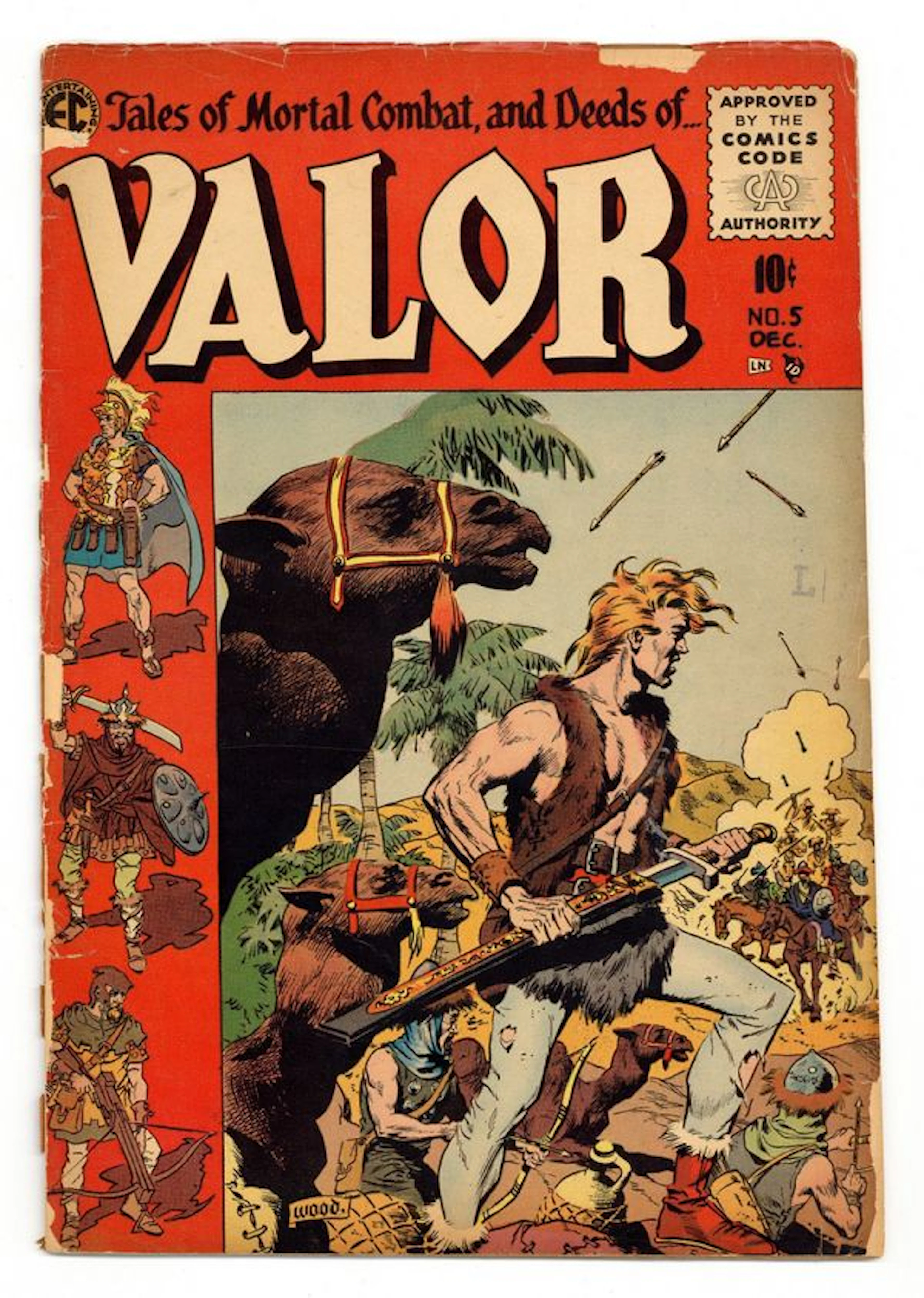 Valor (1955 E.C. Comics) 5 PR 0.5