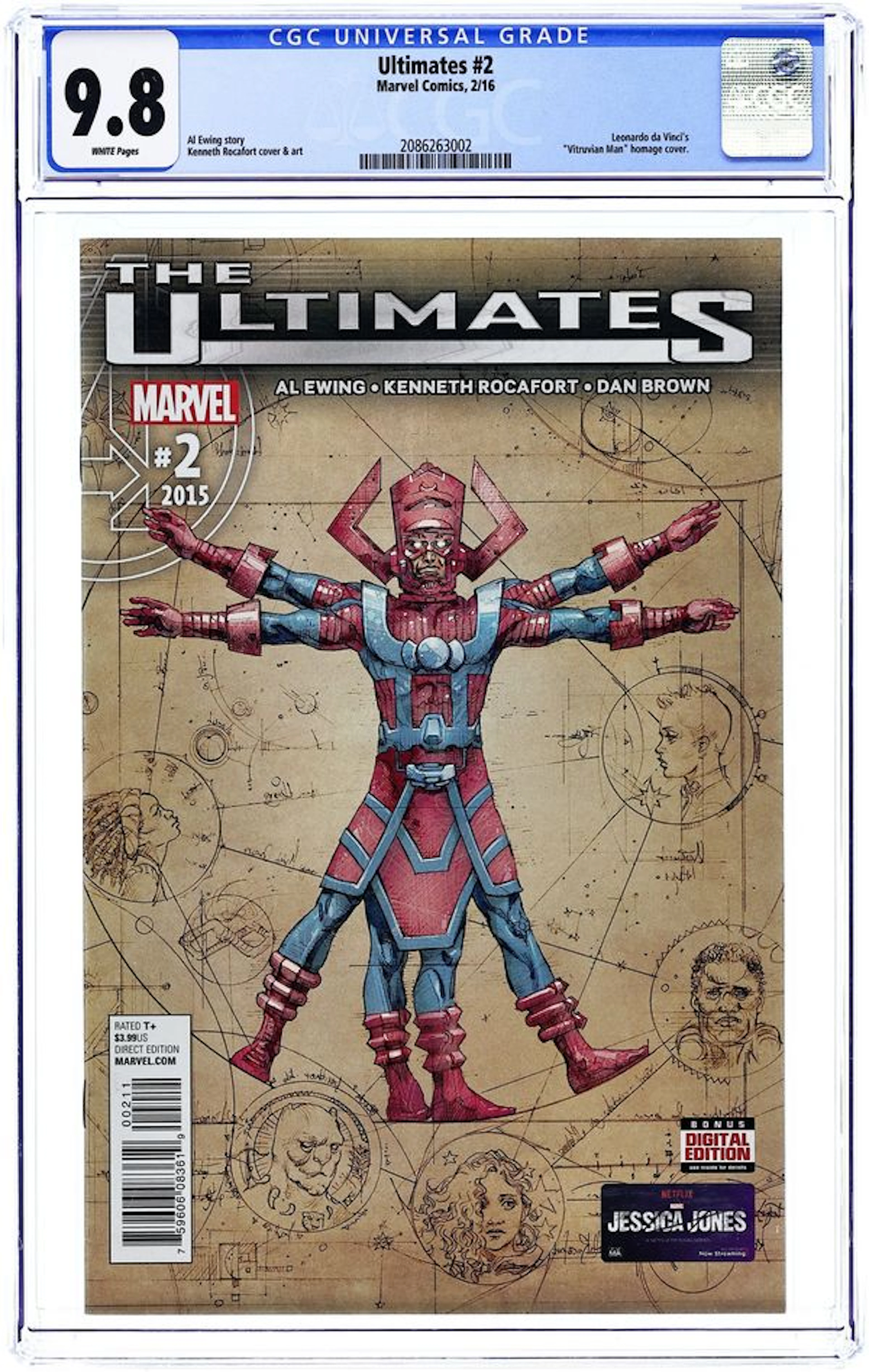 Ultimates (2015 Marvel) 2A CGC 9.8