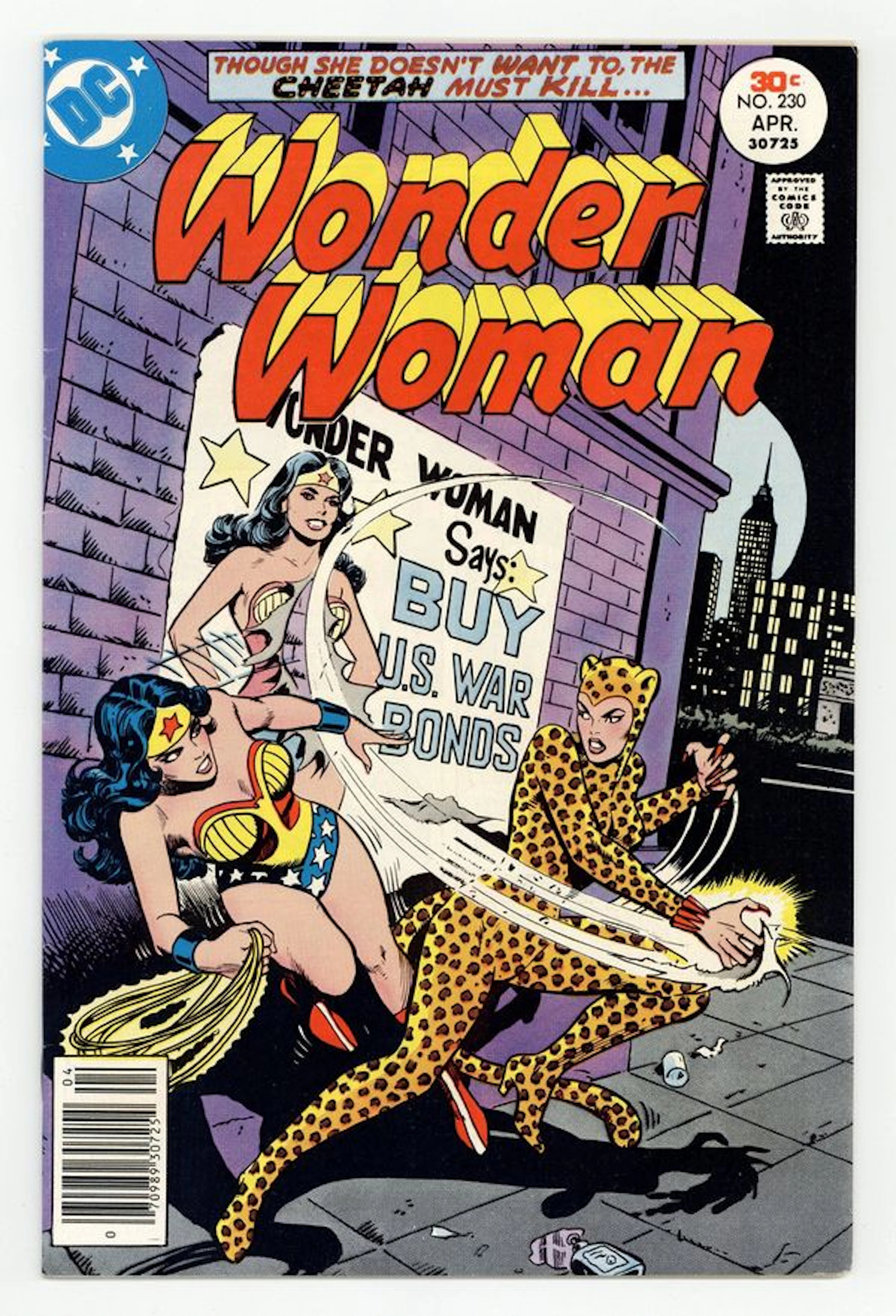 Wonder Woman (1942 1st Series DC) 230 FN/VF 7.0