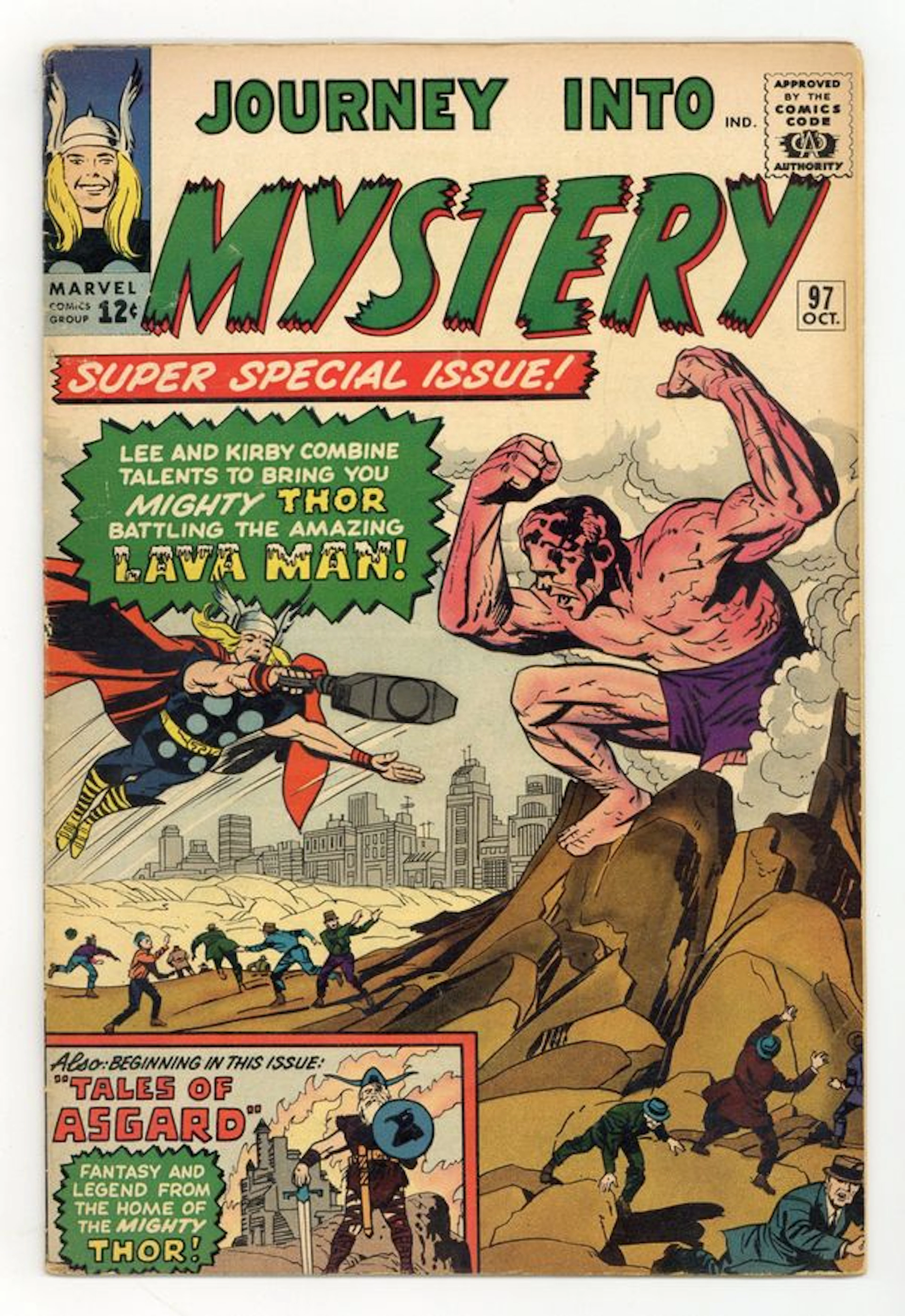 Thor (1962 Marvel 1st Series Journey Into Mystery) 97 VG 4.0