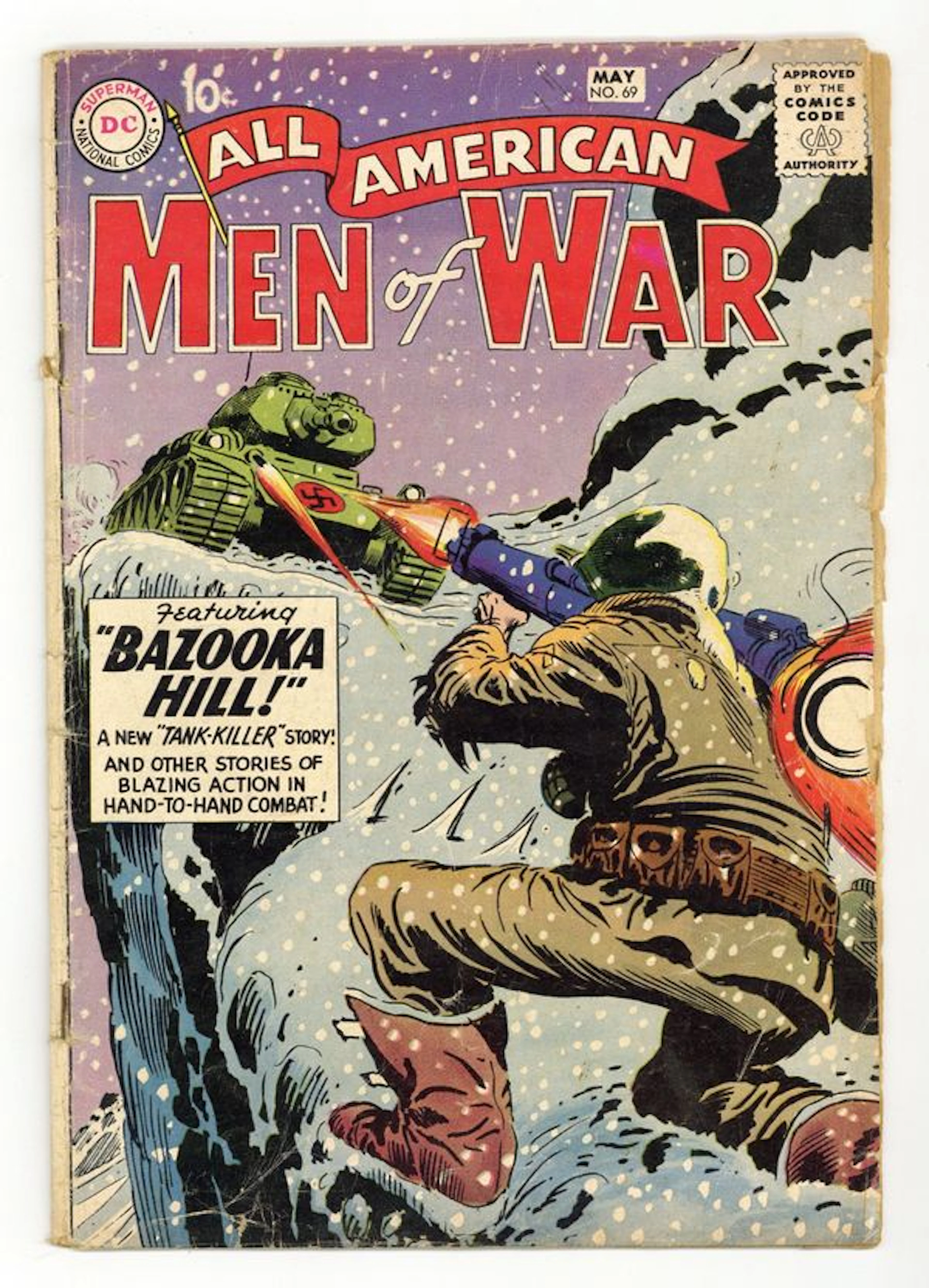 All American Men of War (1952) 69 GD 2.0