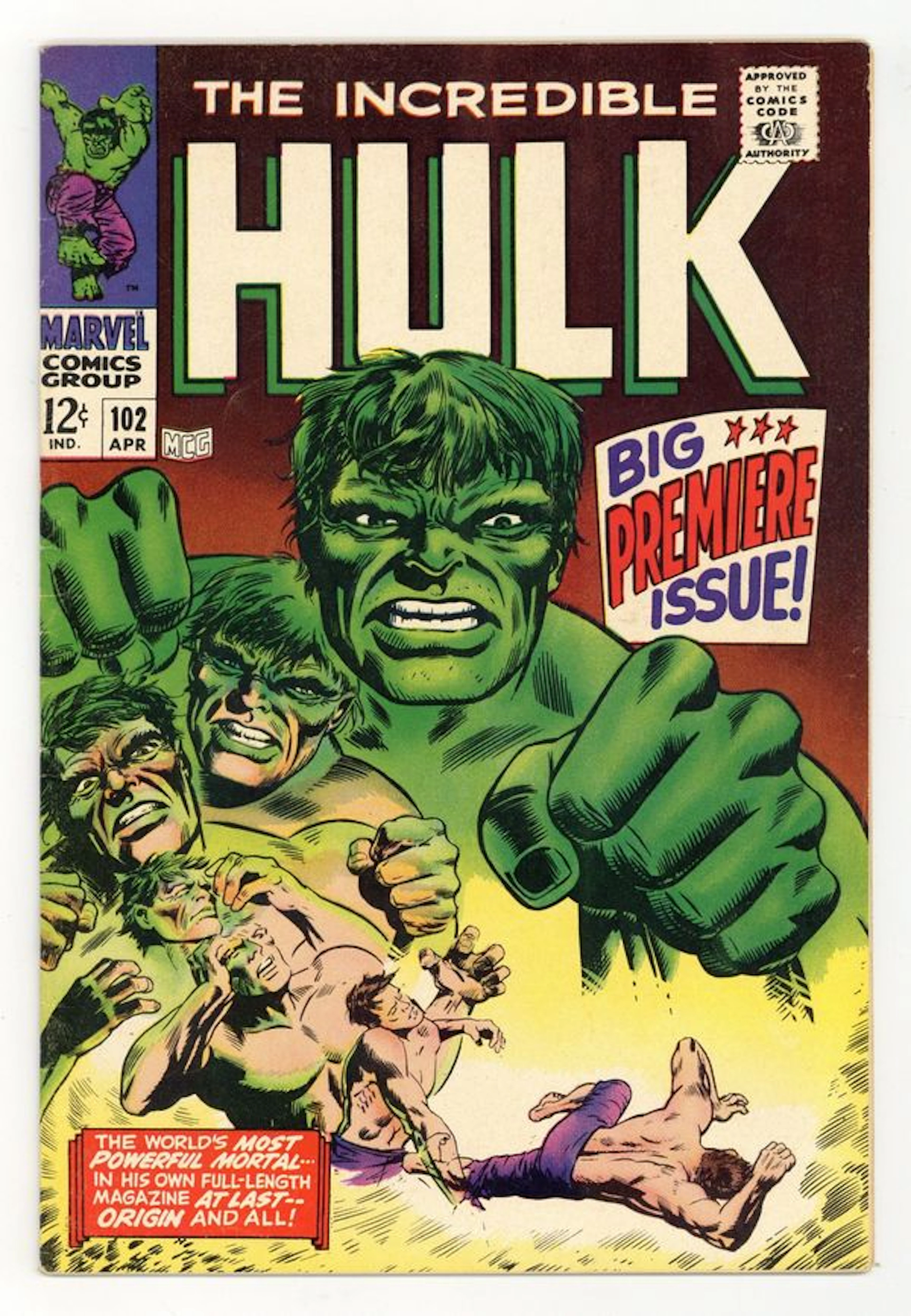 Incredible Hulk (1962 Marvel 1st Series) 102 VG/FN 5.0
