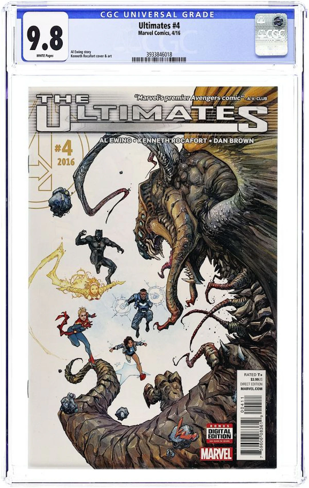 Ultimates (2015 Marvel) 4 CGC 9.8