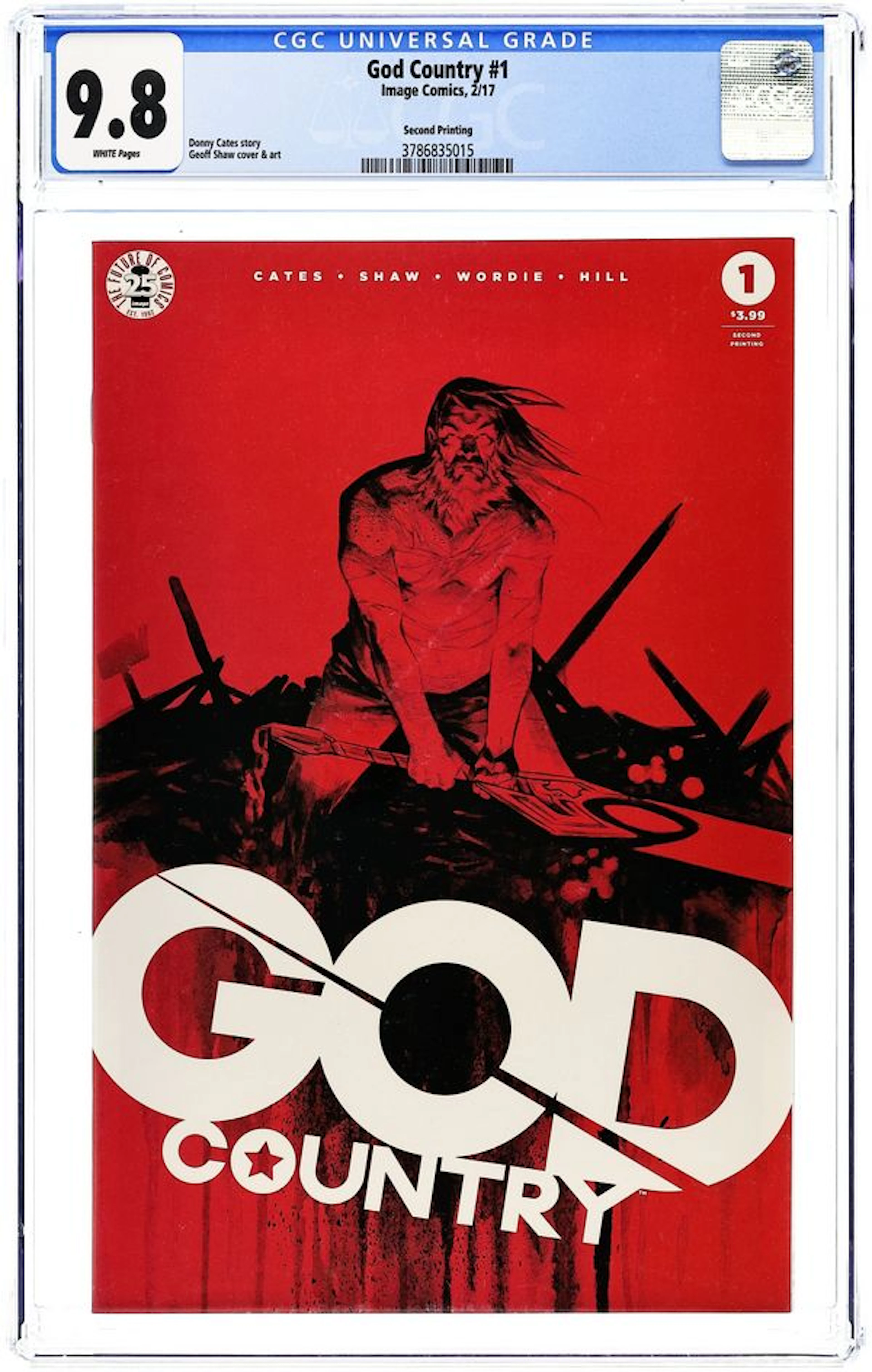 God Country (2016 Image) 1C CGC 9.8