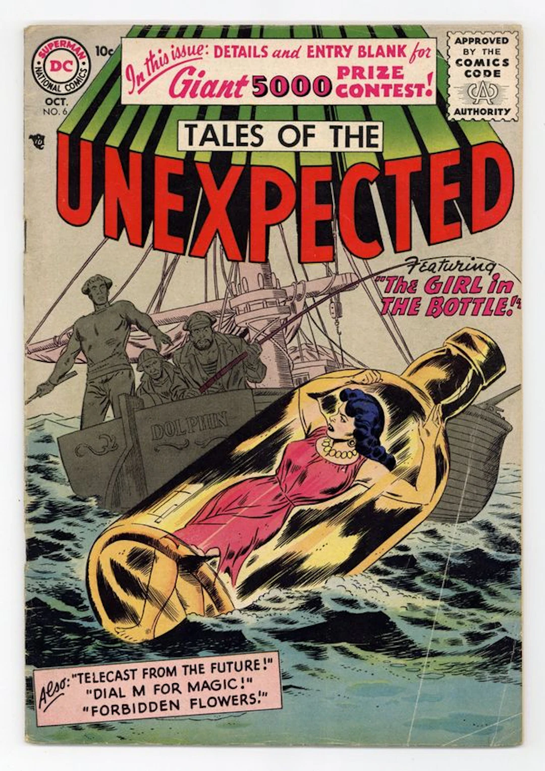 Unexpected (1956 DC) (Tales of ...) 6 GD/VG 3.0