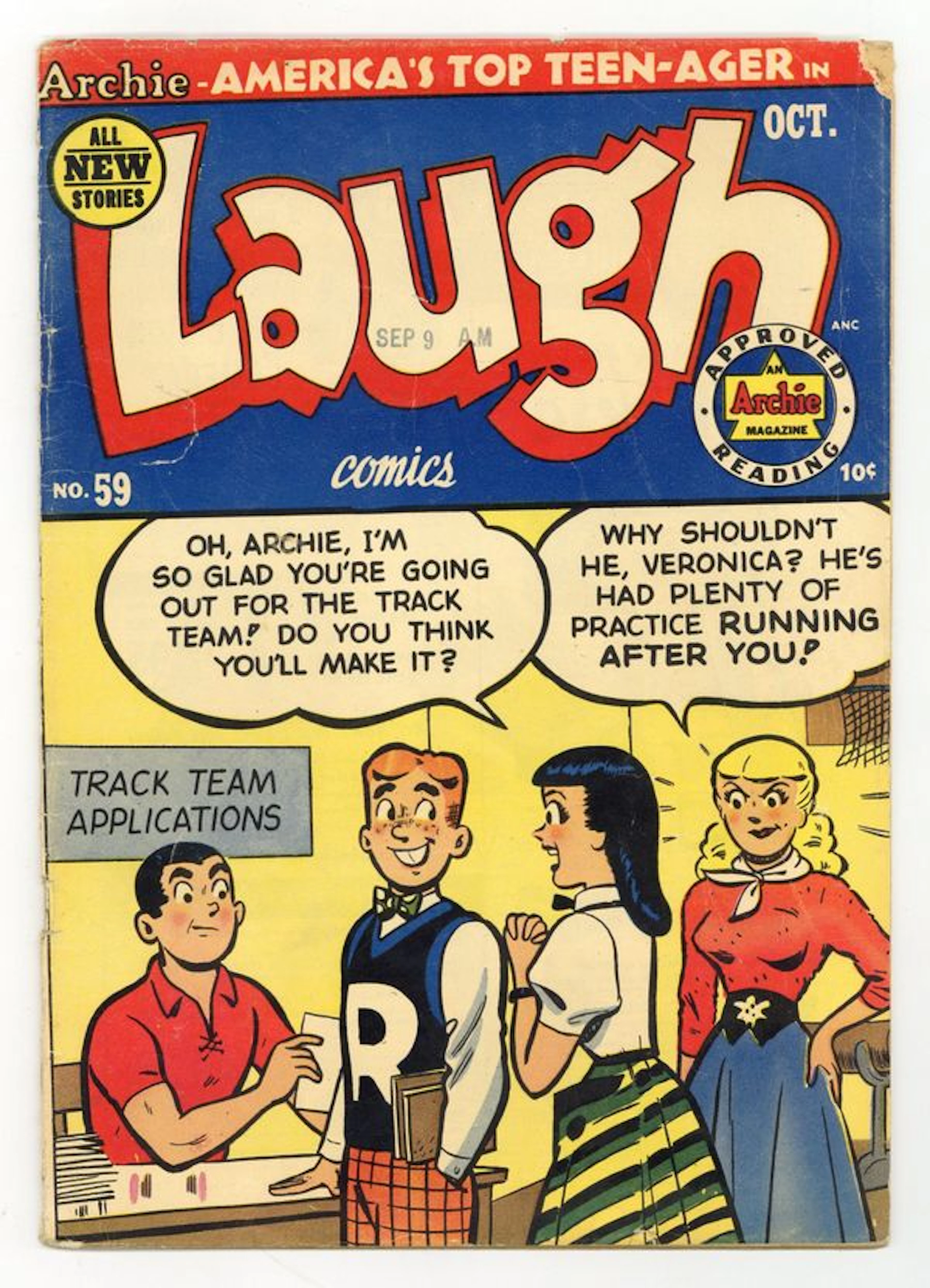 Laugh Comics (1946 Archie 1st Series) 59 GD 2.0