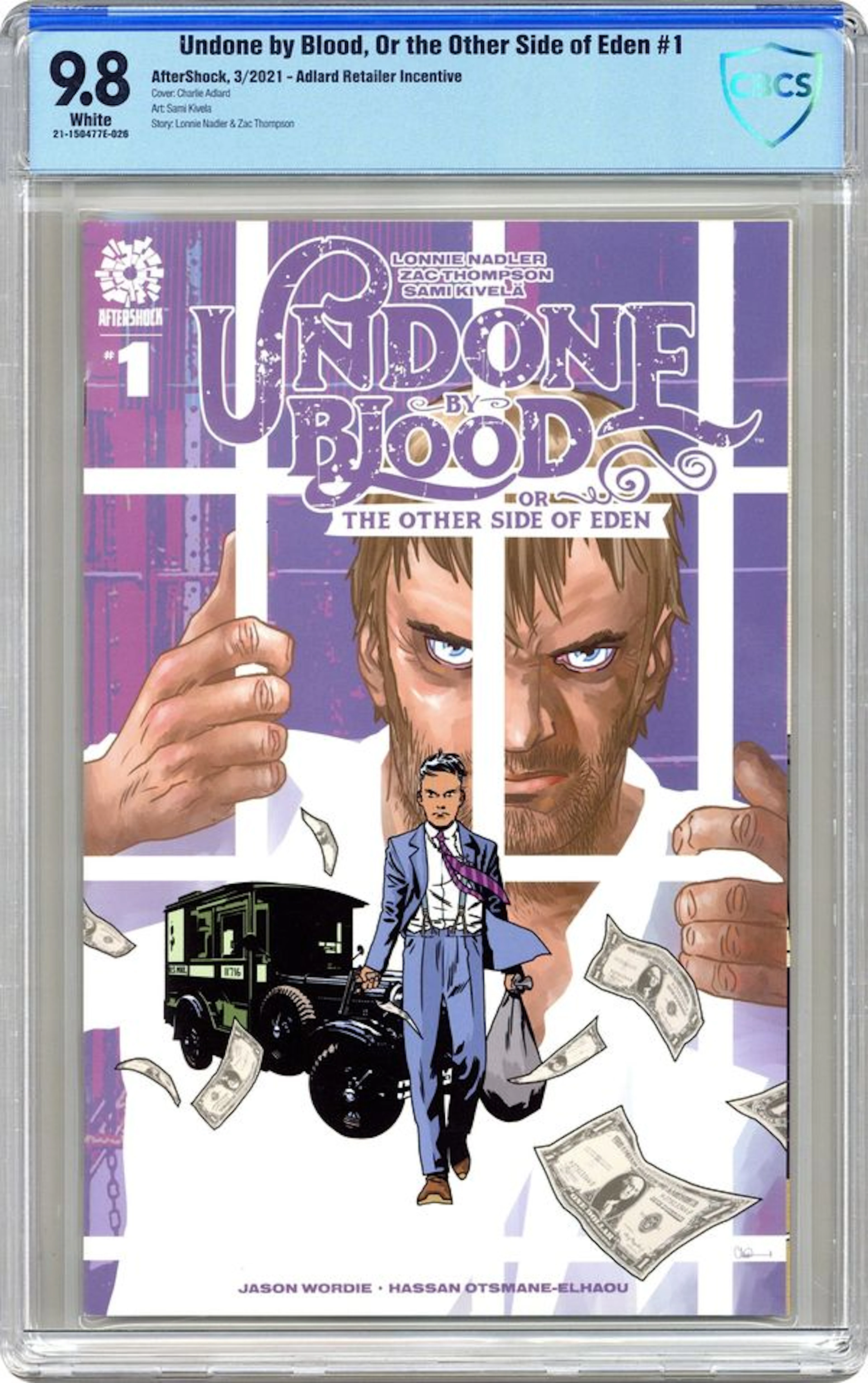 Undone by Blood The Other Side of Eden (2021 Aftershock) 1B CBCS 9.8