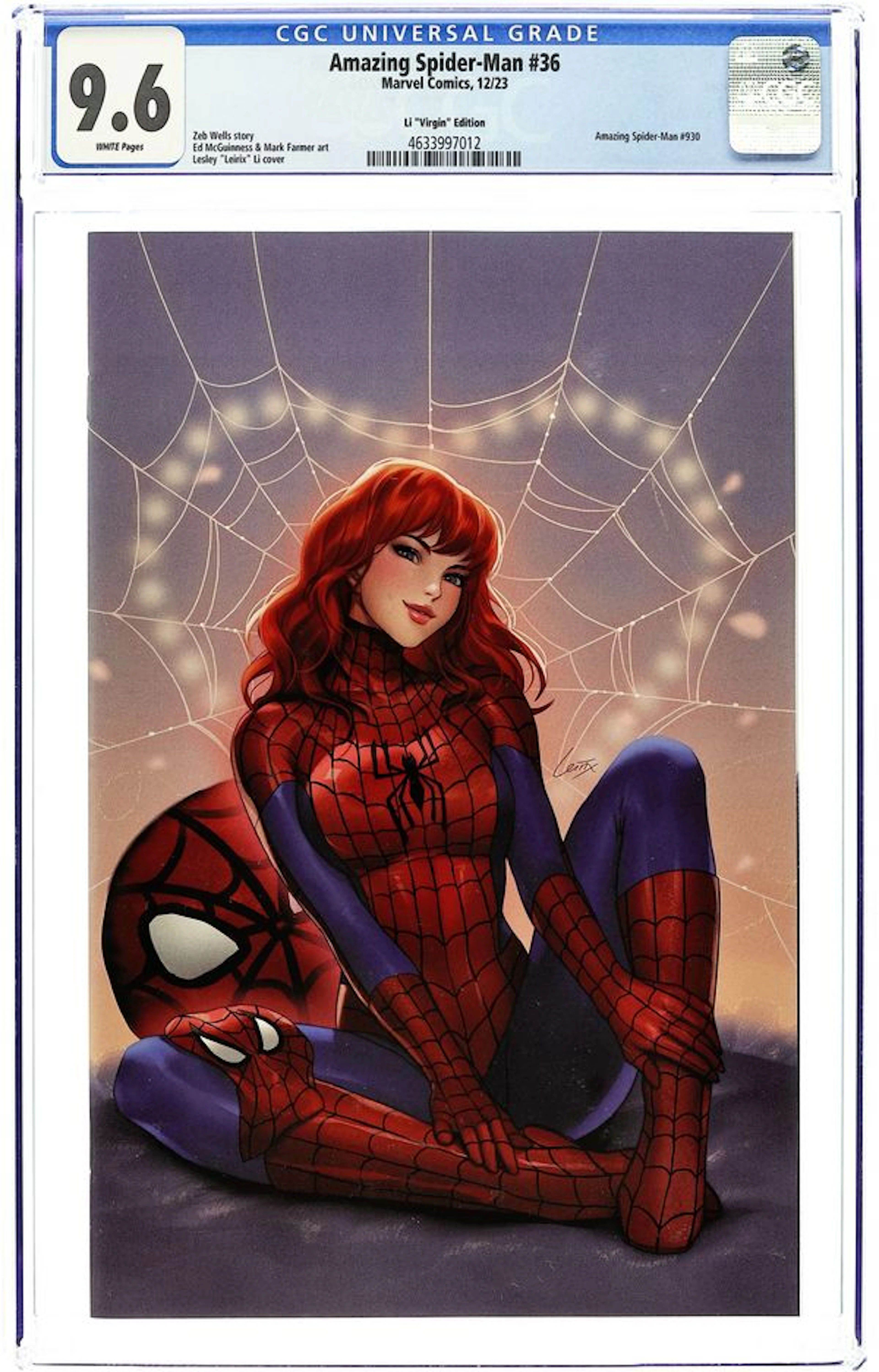 Amazing Spider-Man (2022 7th Series) 36ILLUMINATI.B CGC 9.6