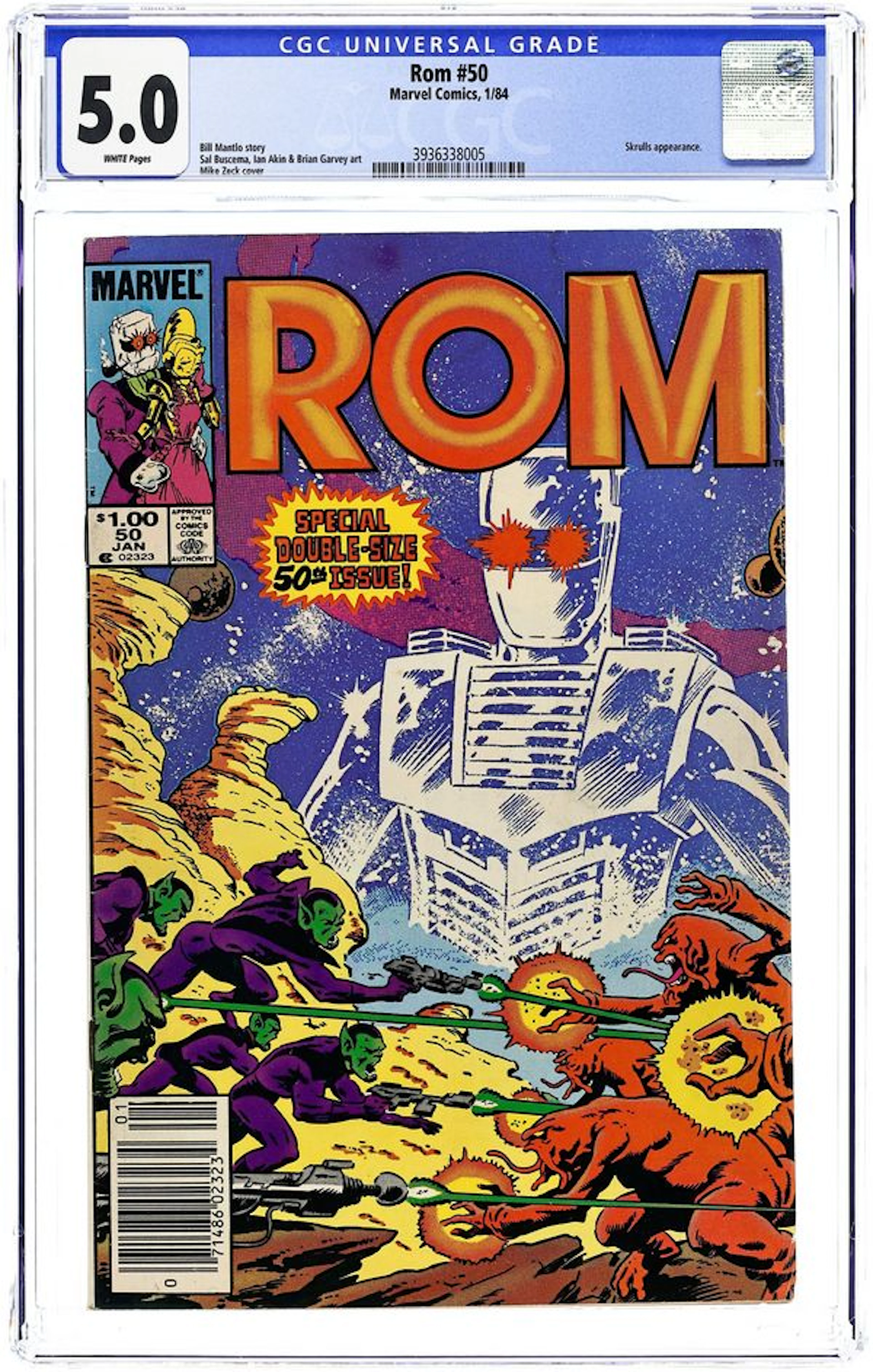 ROM (1979 Marvel) 50N CGC 5.0