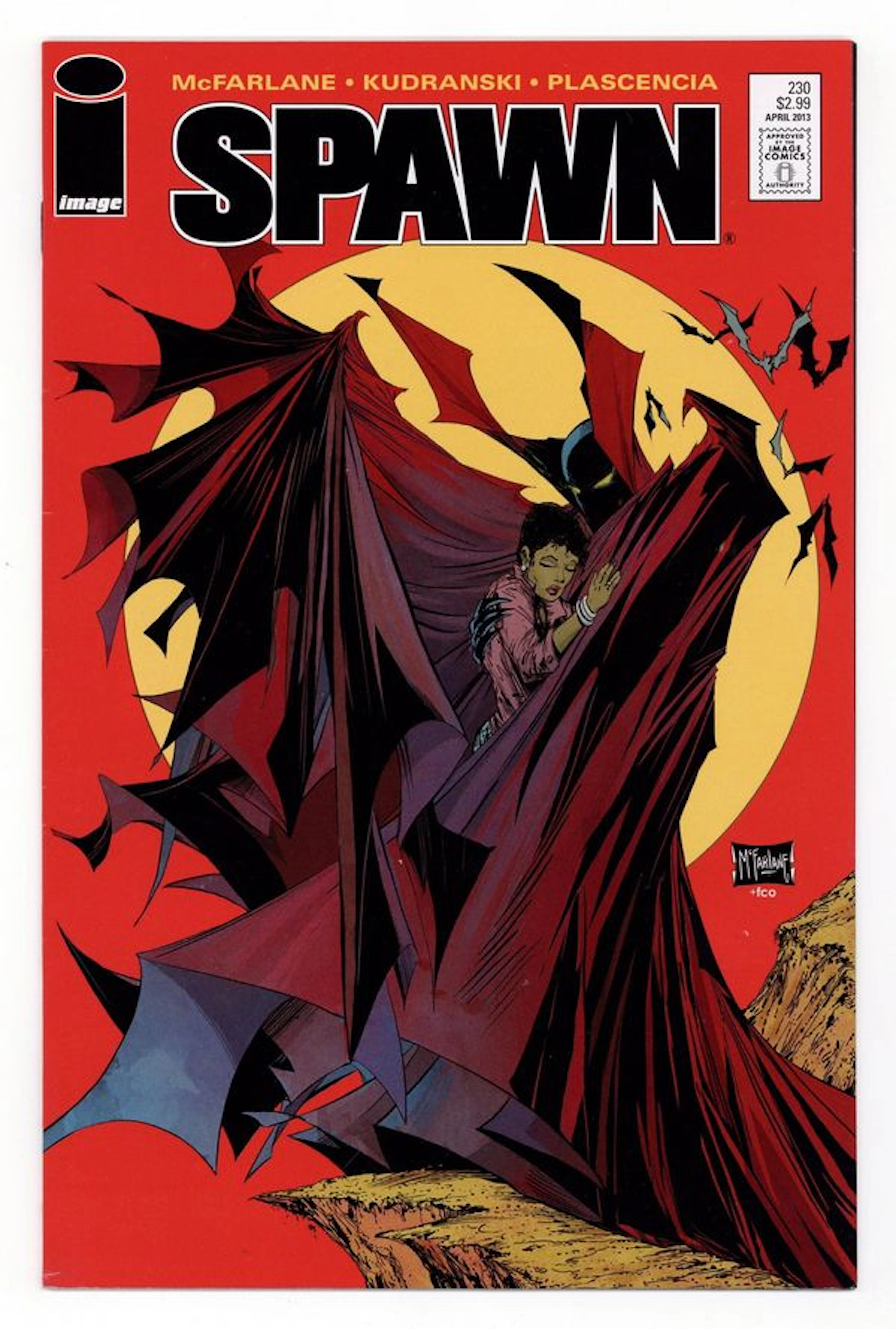 Spawn (1992 Image) 230A VF- 7.5