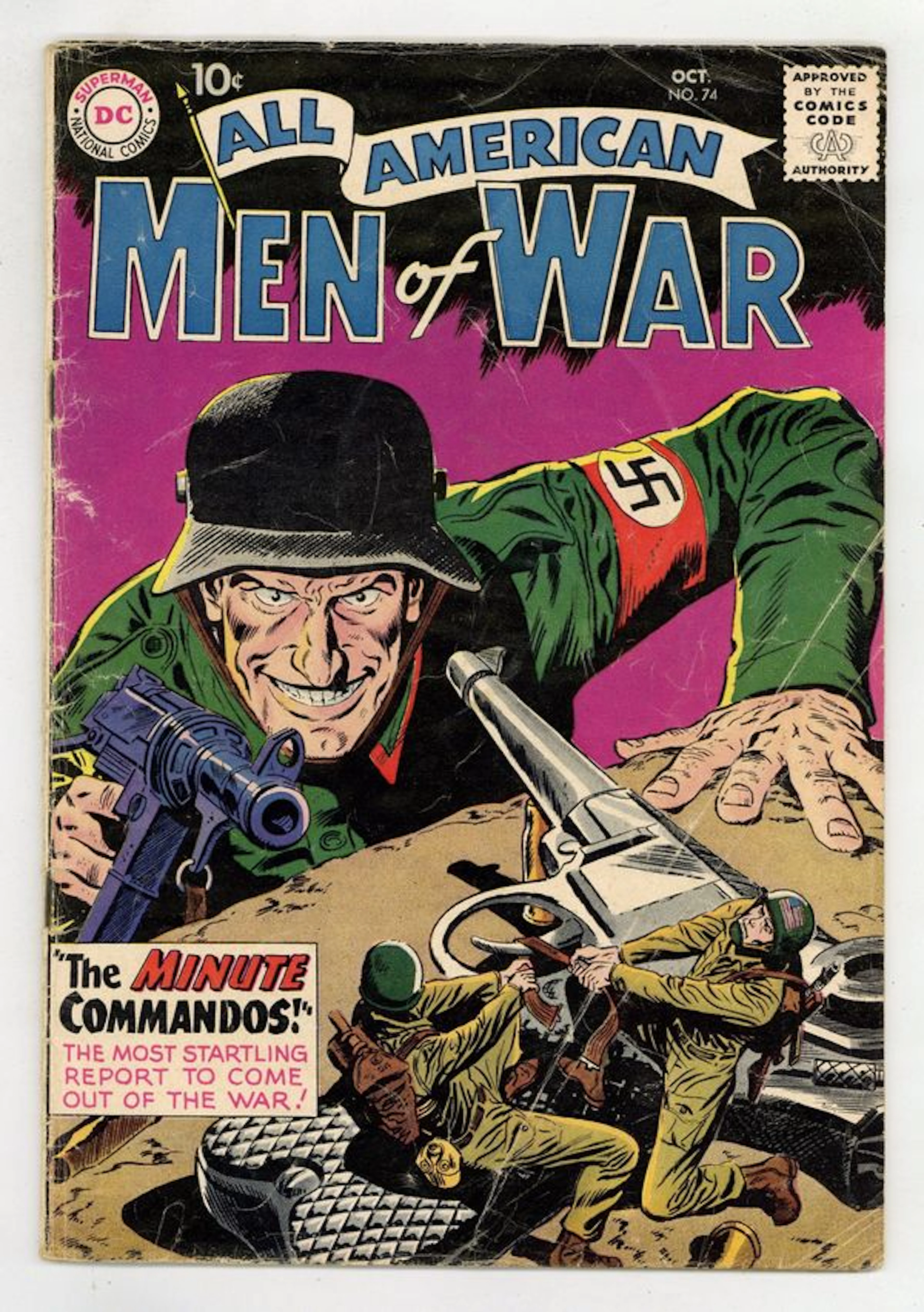 All American Men of War (1952) 74 GD/VG 3.0