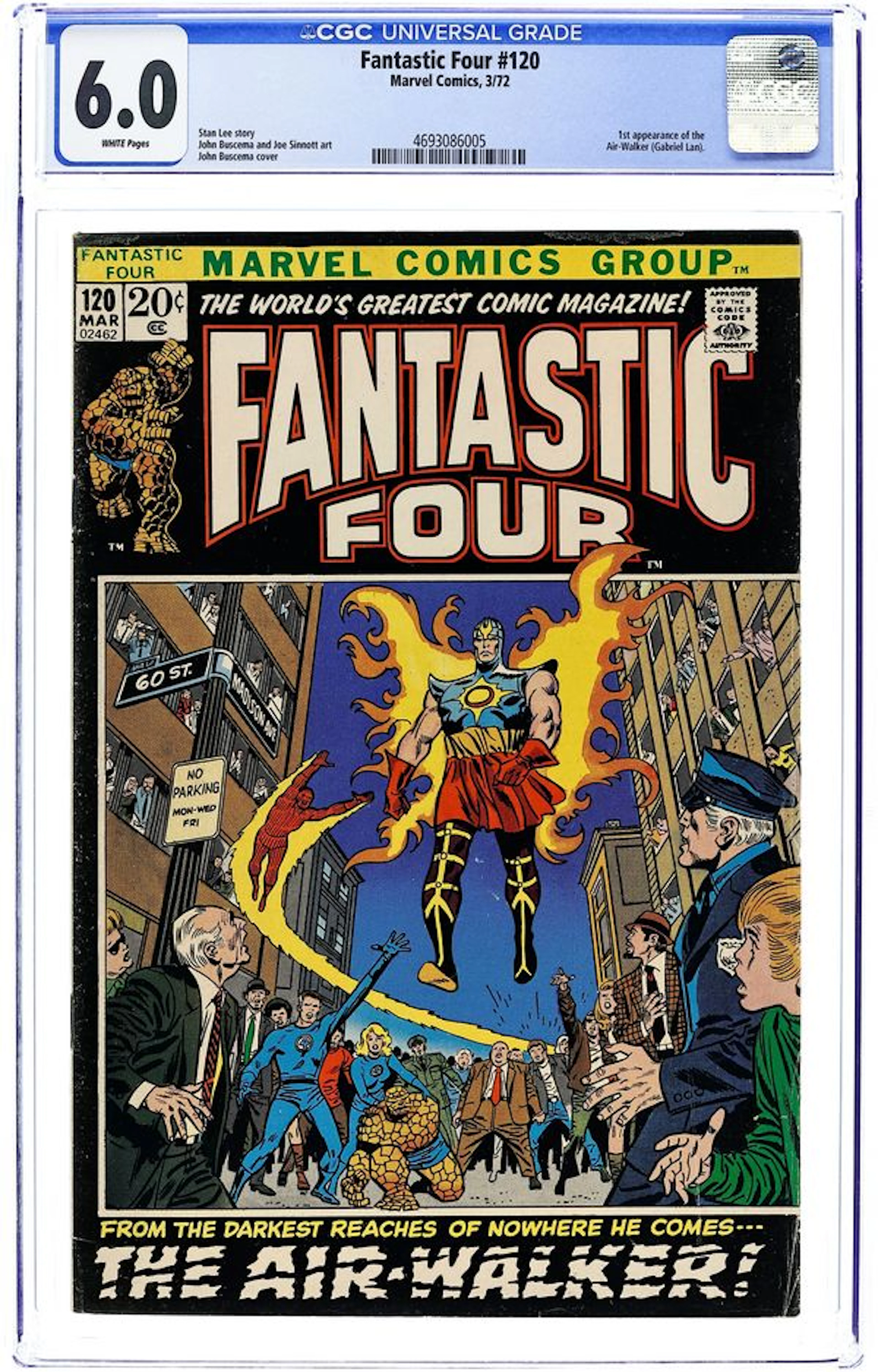 Fantastic Four (1961 1st Series) 120 CGC 6.0