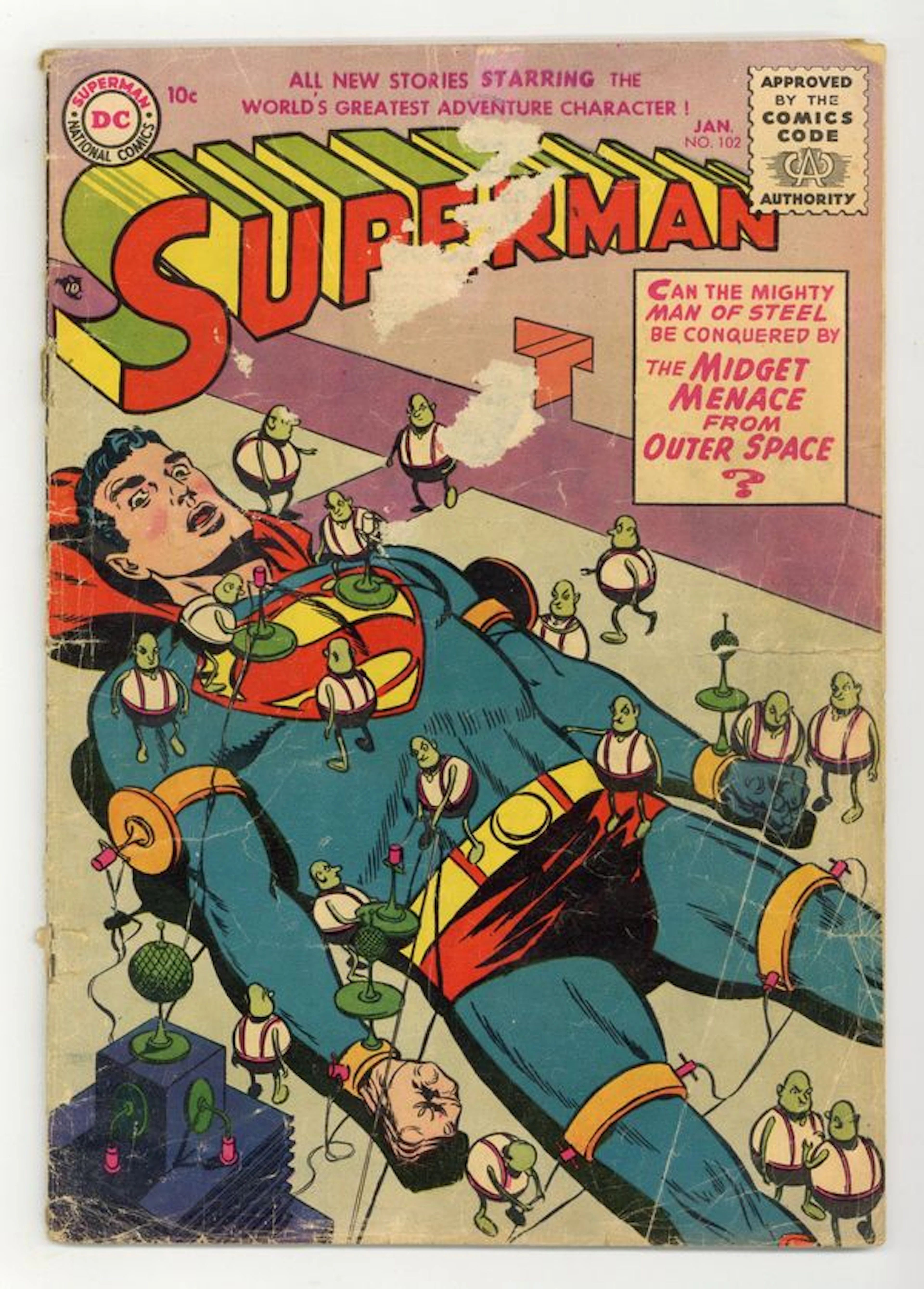 Superman (1939 1st Series) 102 GD- 1.8