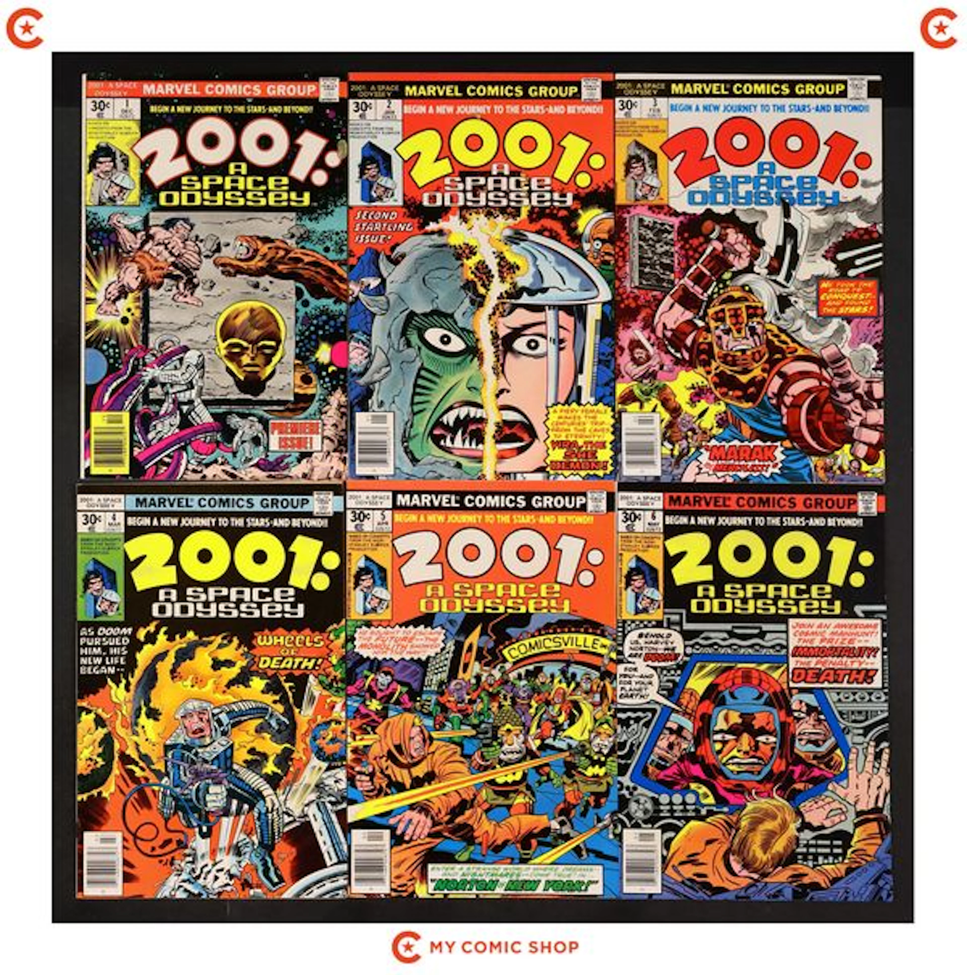 2001 A Space Odyssey Lot of 6