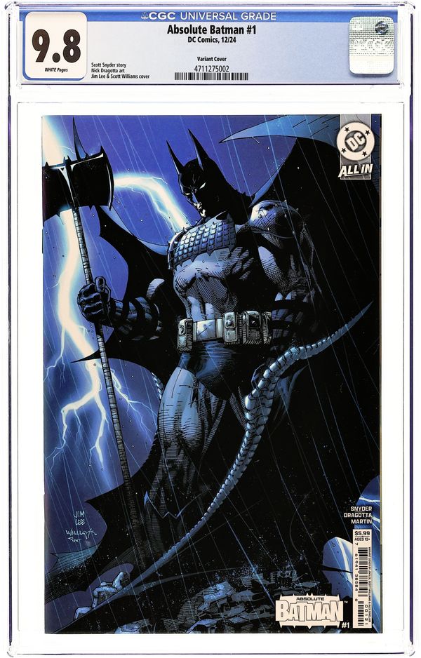 Absolute Batman (2024 DC) 1C CGC 9.8