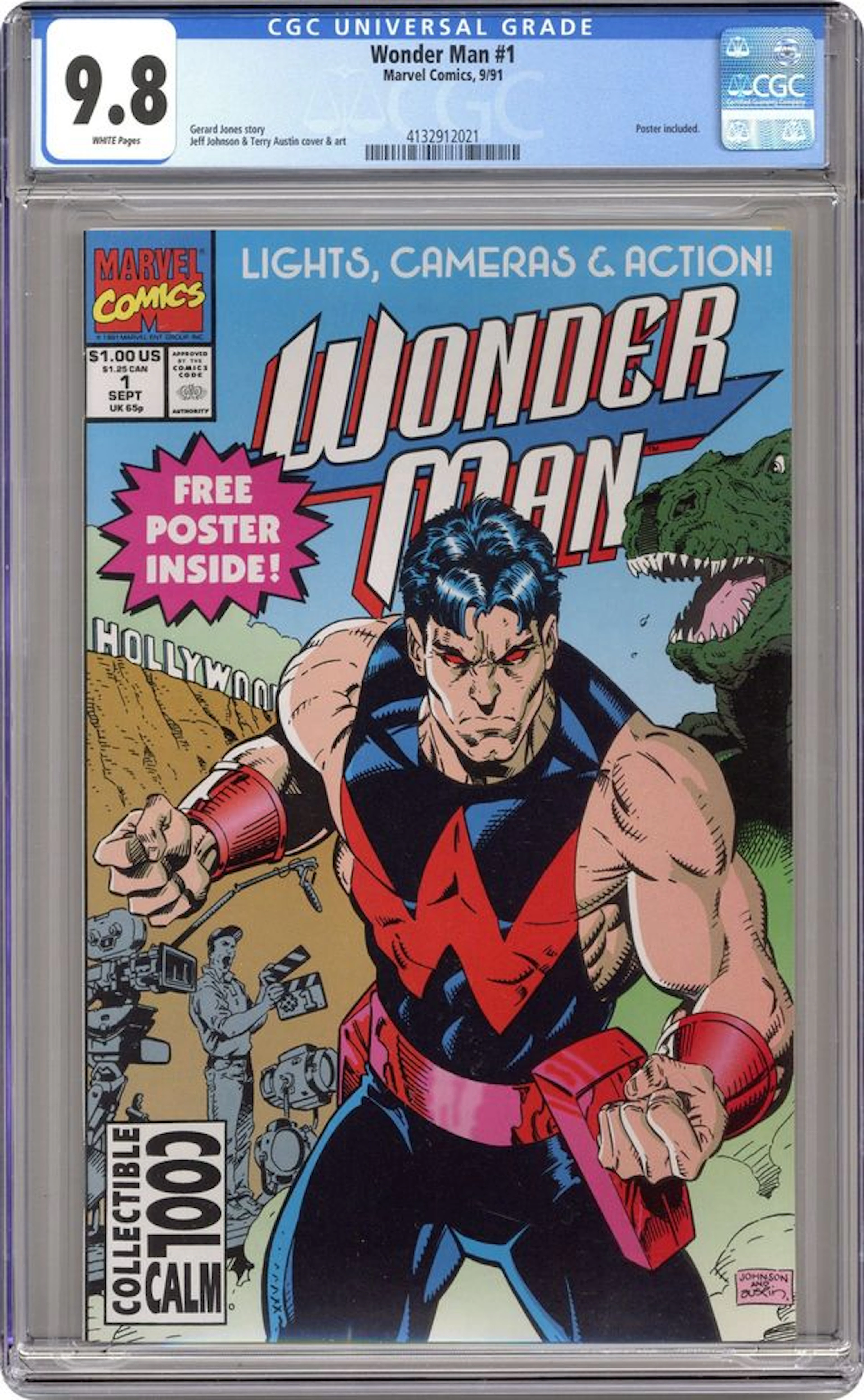 Wonder Man (1991 1st Series) 1D CGC 9.8