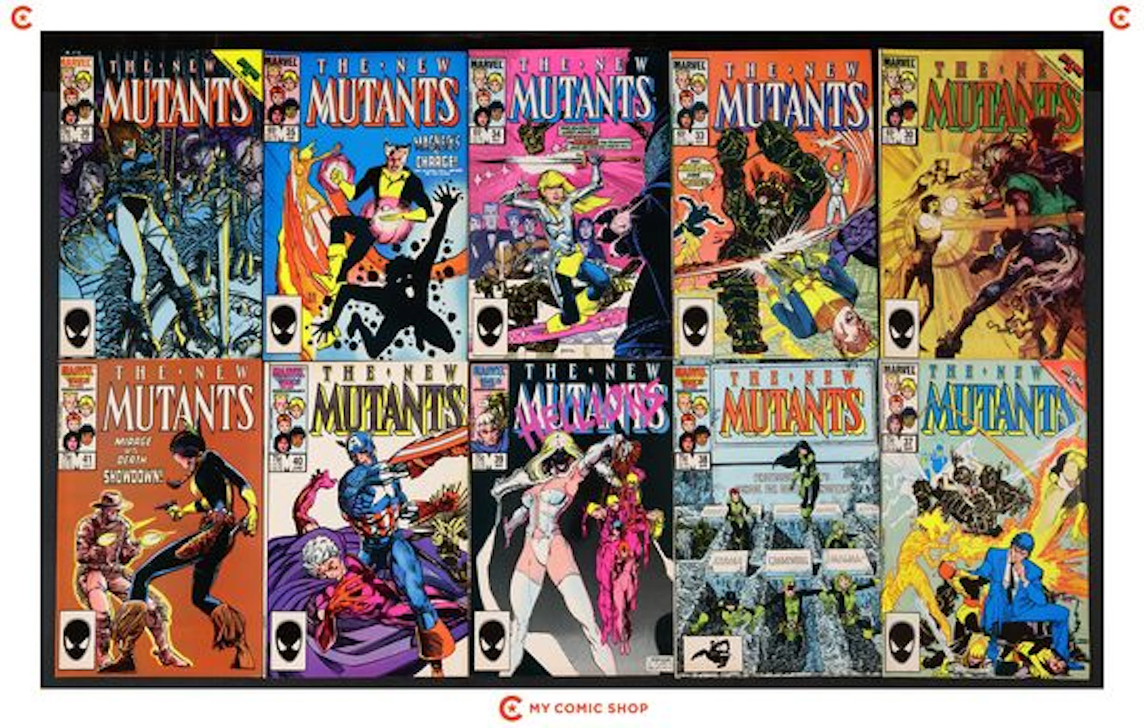 New Mutants Lot of 15