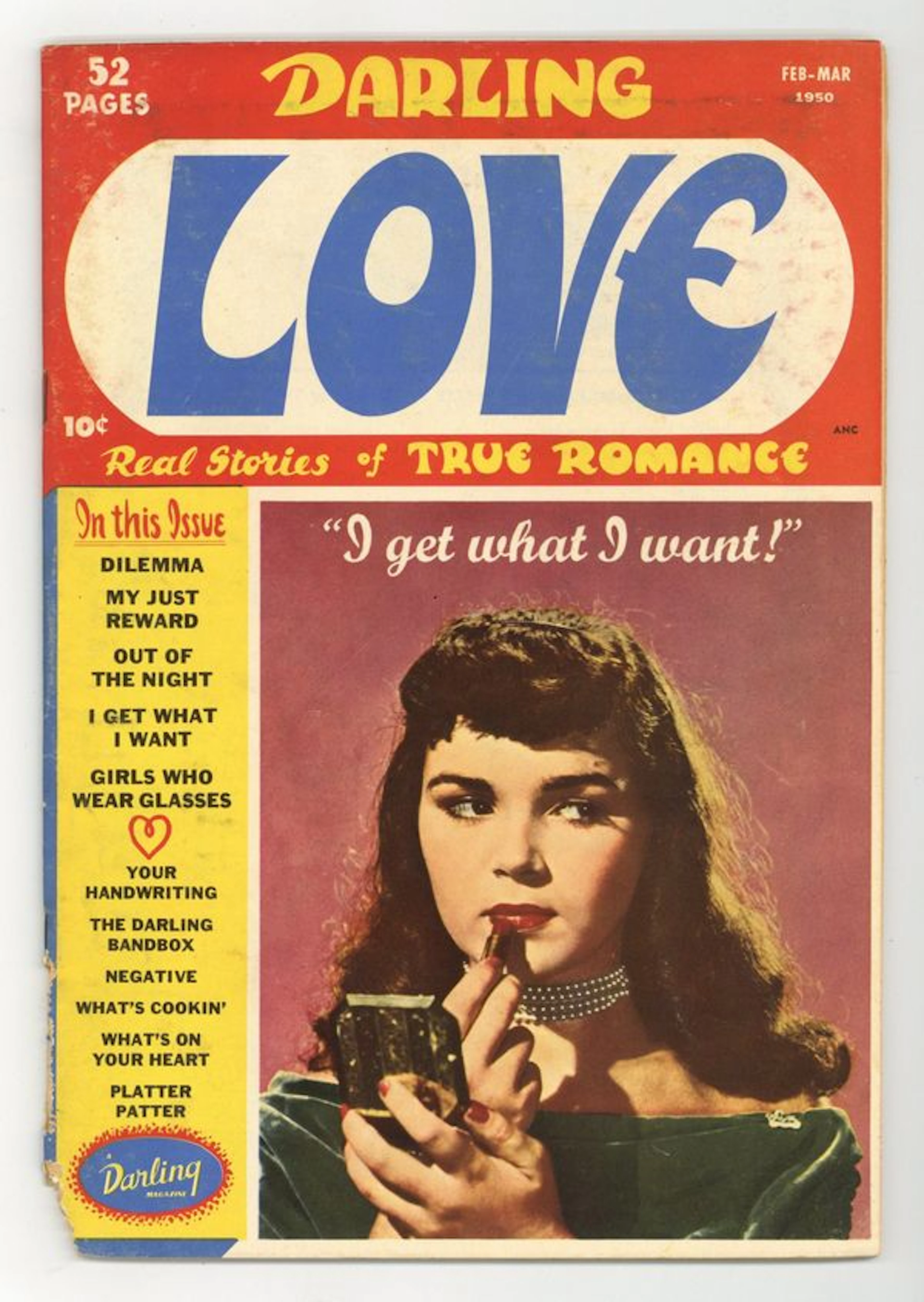 Darling Love (1949 Close-Up Inc.) 3 GD- 1.8