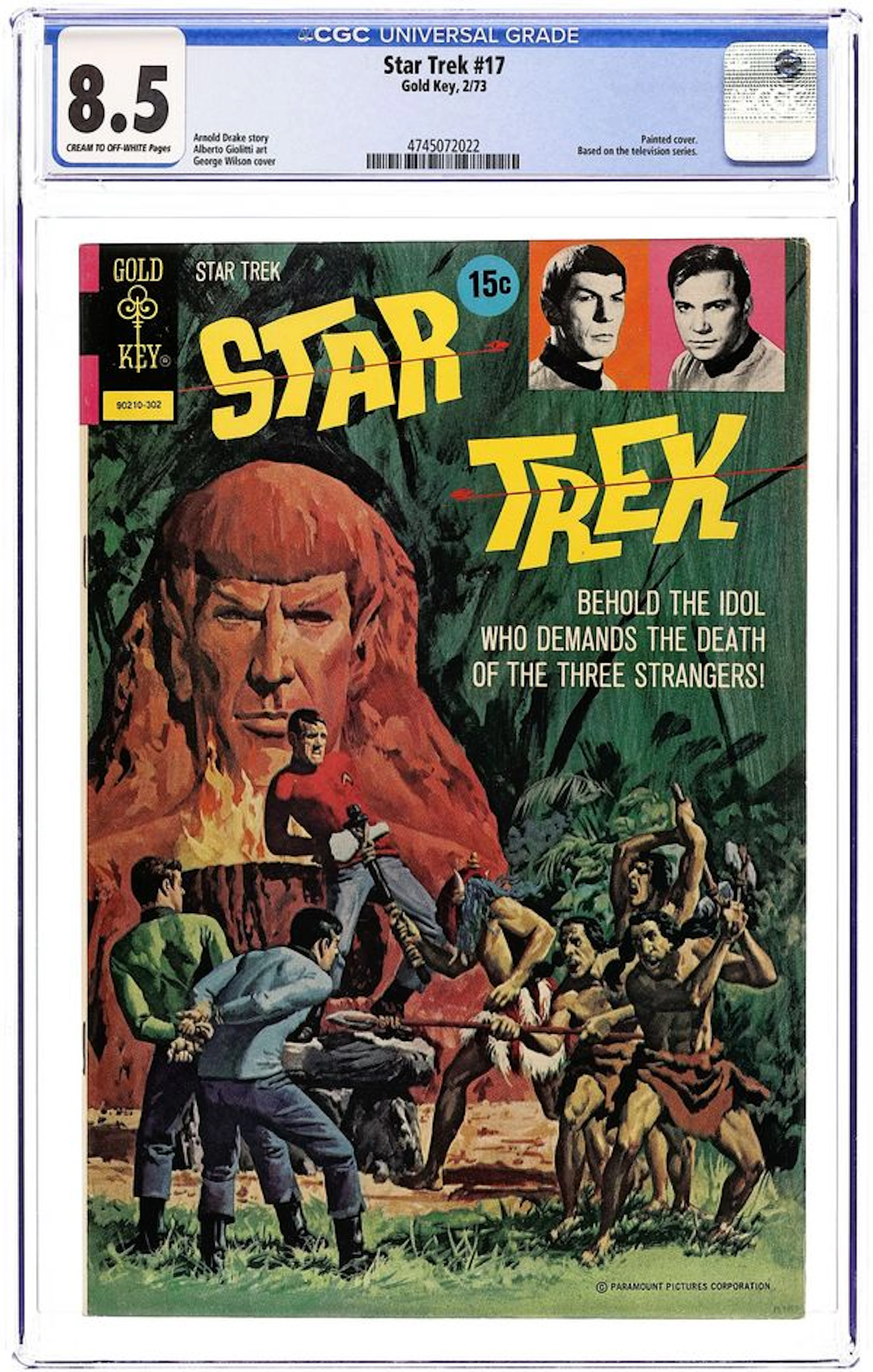 Star Trek (1967 Gold Key) 17 CGC 8.5