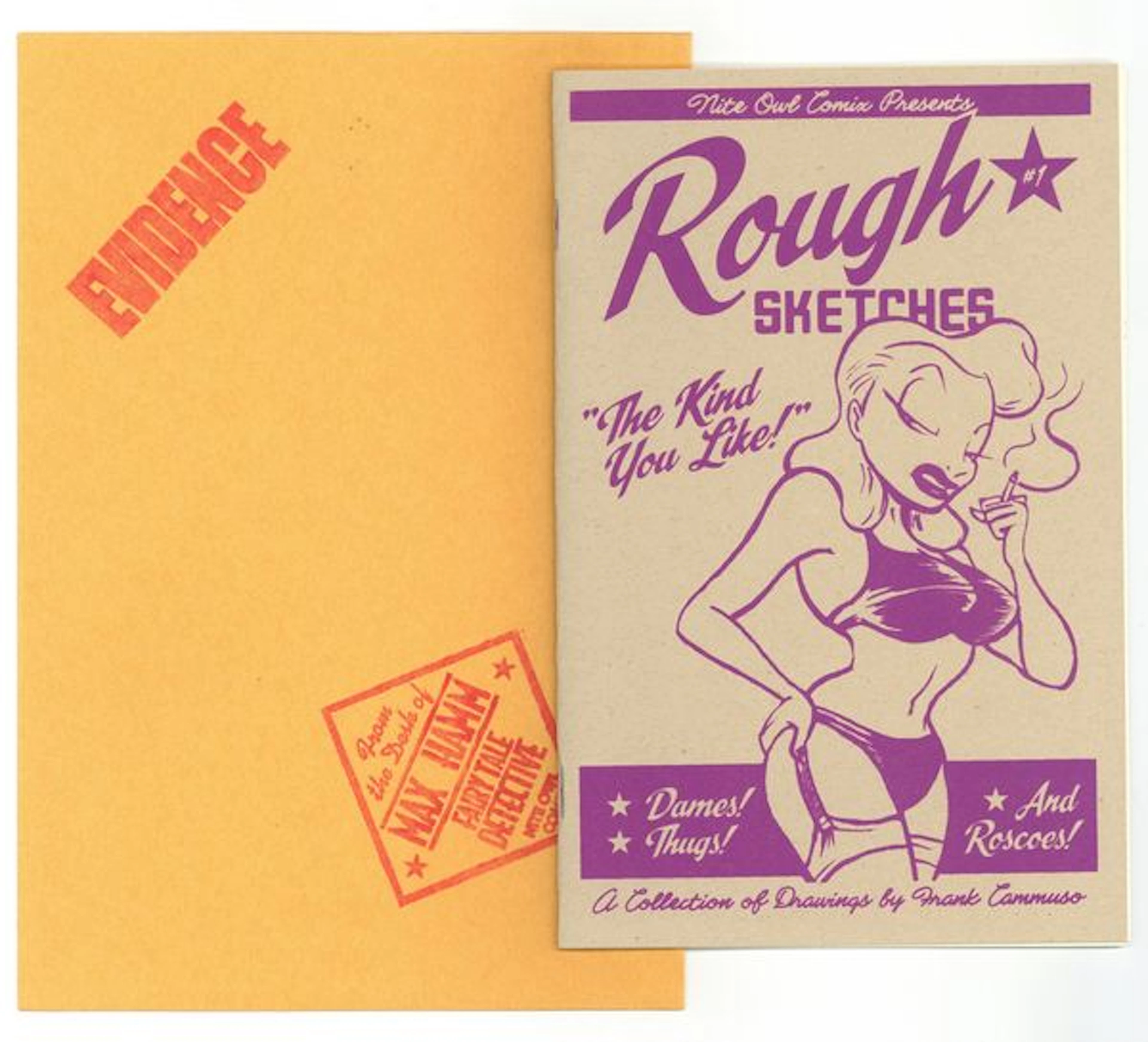 Frank Cammuso SB Rough Sketches (2004) 1 VF+ 8.5
