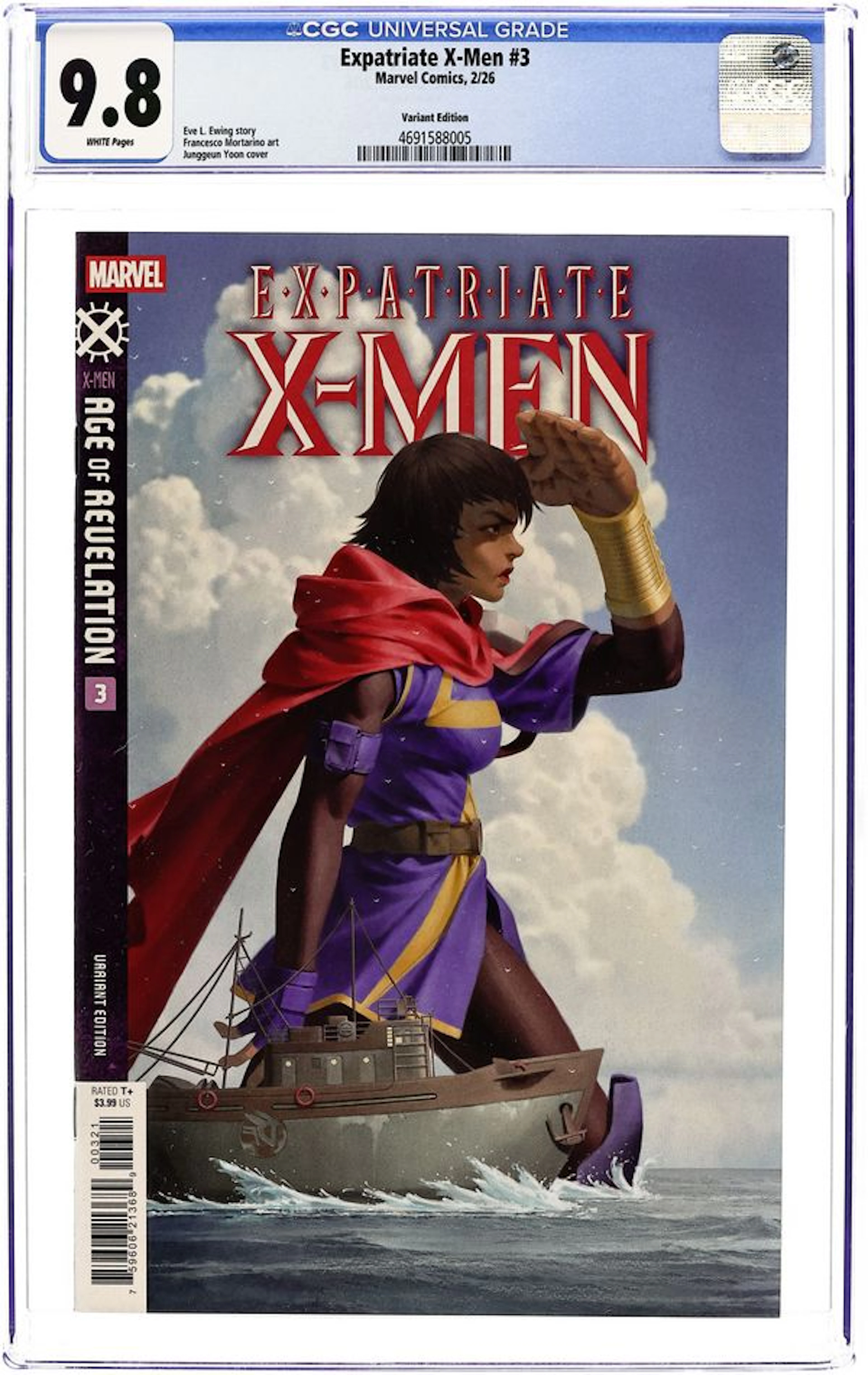 Expatriate X-Men (2025 Marvel) 3B CGC 9.8