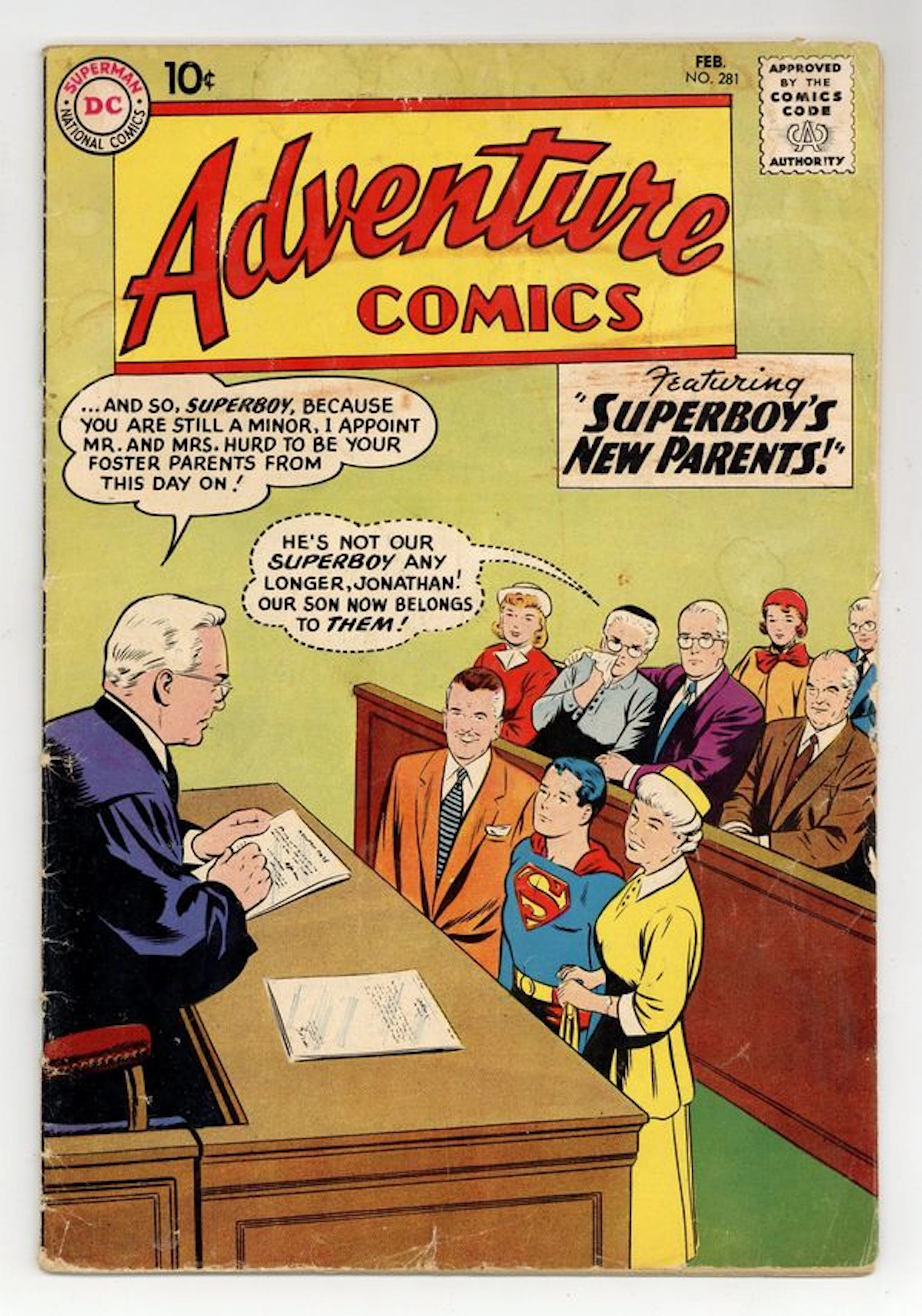 Adventure Comics (1938 1st Series) 281 GD+ 2.5