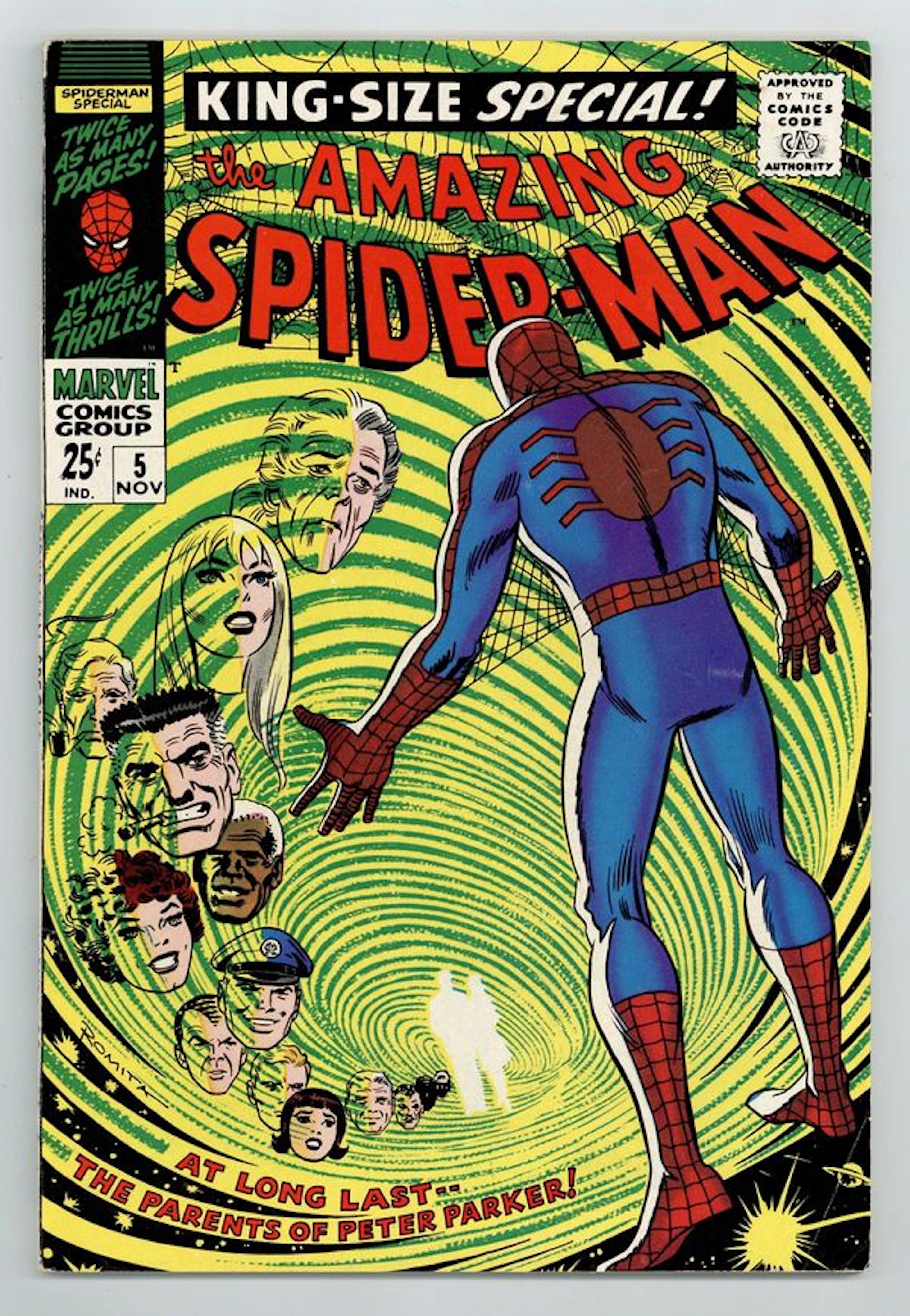 Amazing Spider-Man (1963 1st Series) Annual 5 VG/FN 5.0