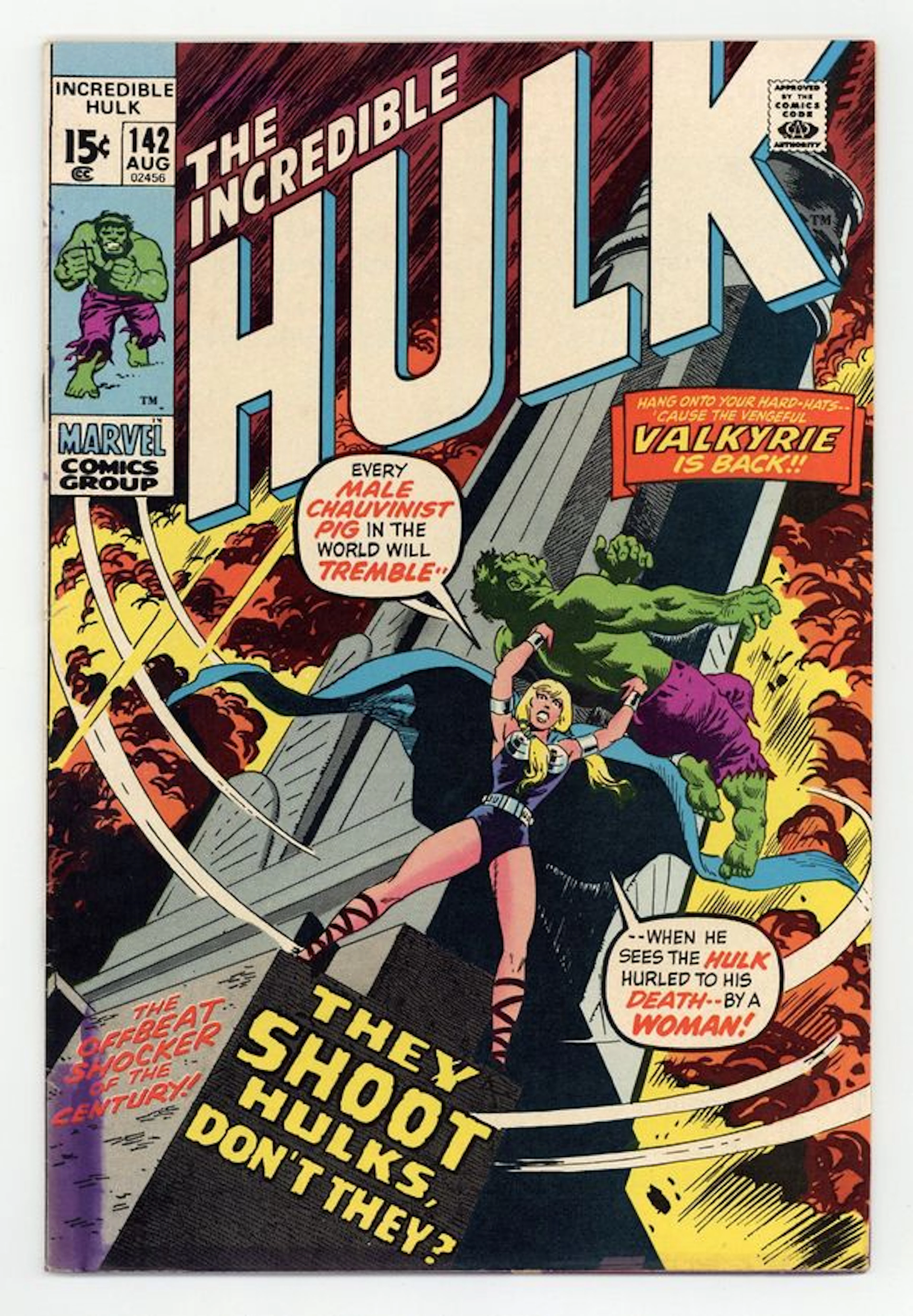 Incredible Hulk (1962 Marvel 1st Series) 142 VG- 3.5