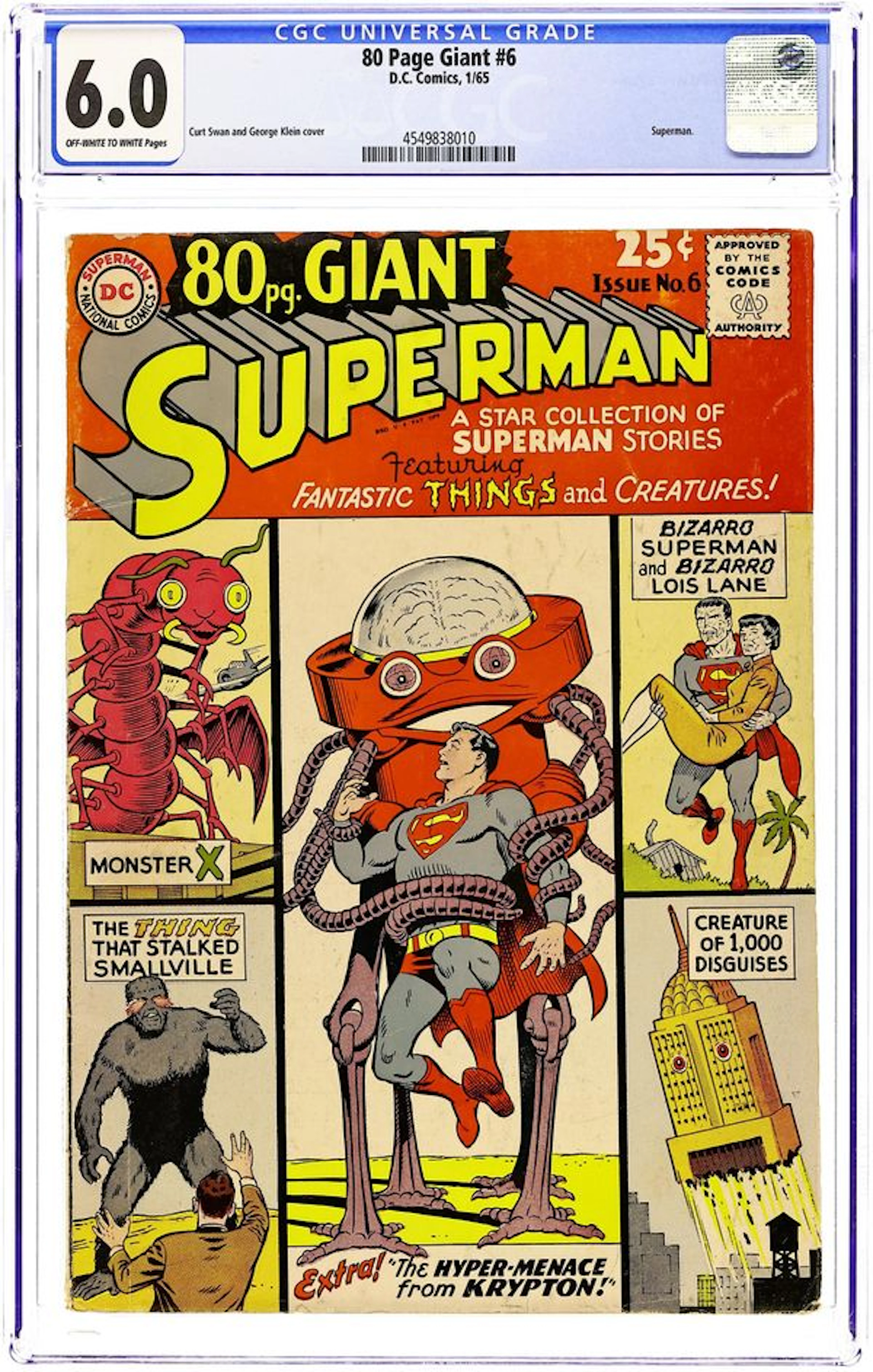 Eighty Page Giant (1964) 6 CGC 6.0